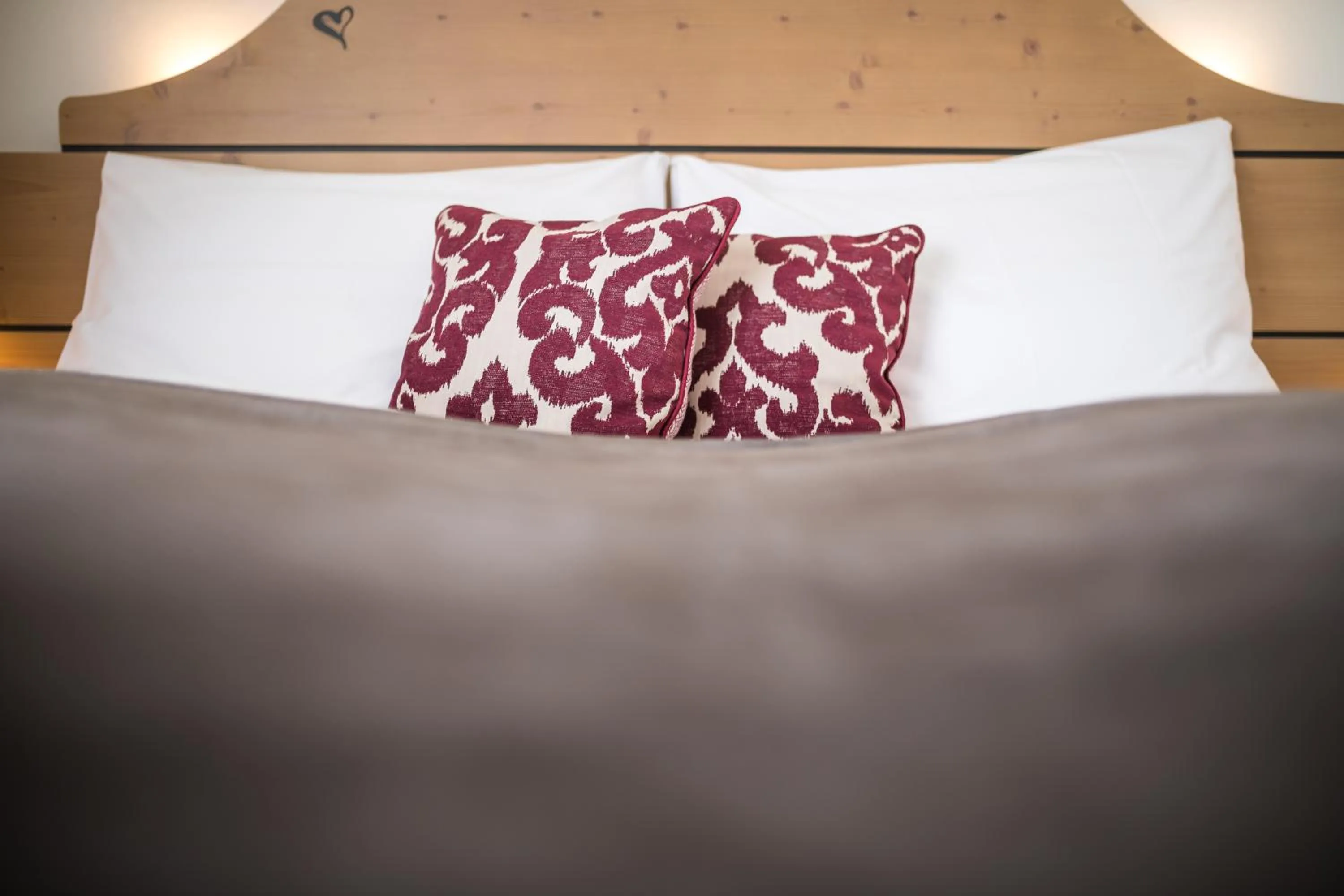 Bedroom, Bed in HELDs Vitalhotel