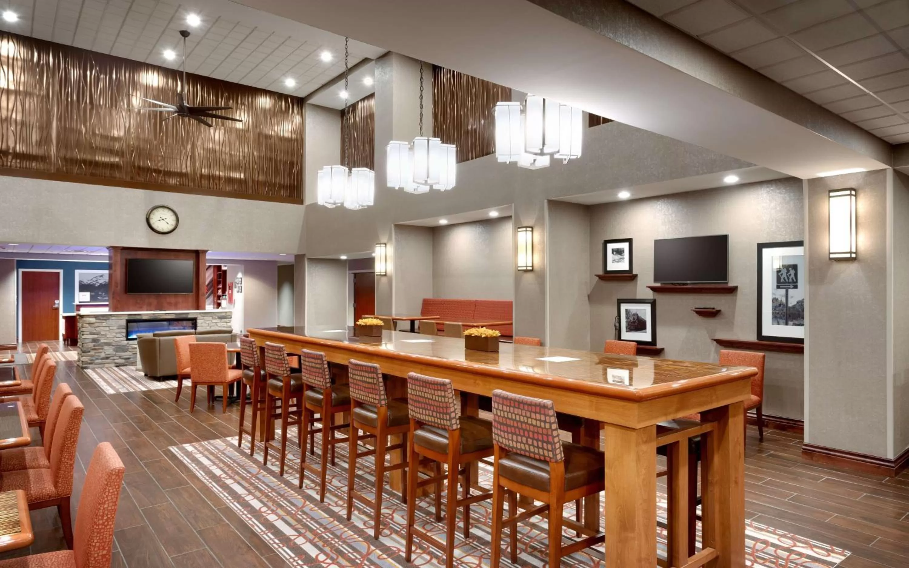 Lobby or reception in Hampton Inn & Suites Pocatello