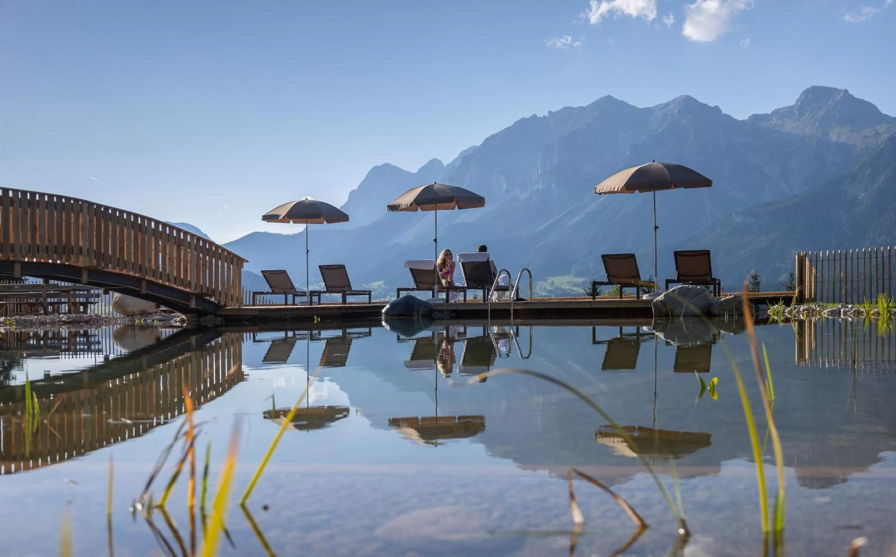 Swimming pool in Hotel Schröckerhof