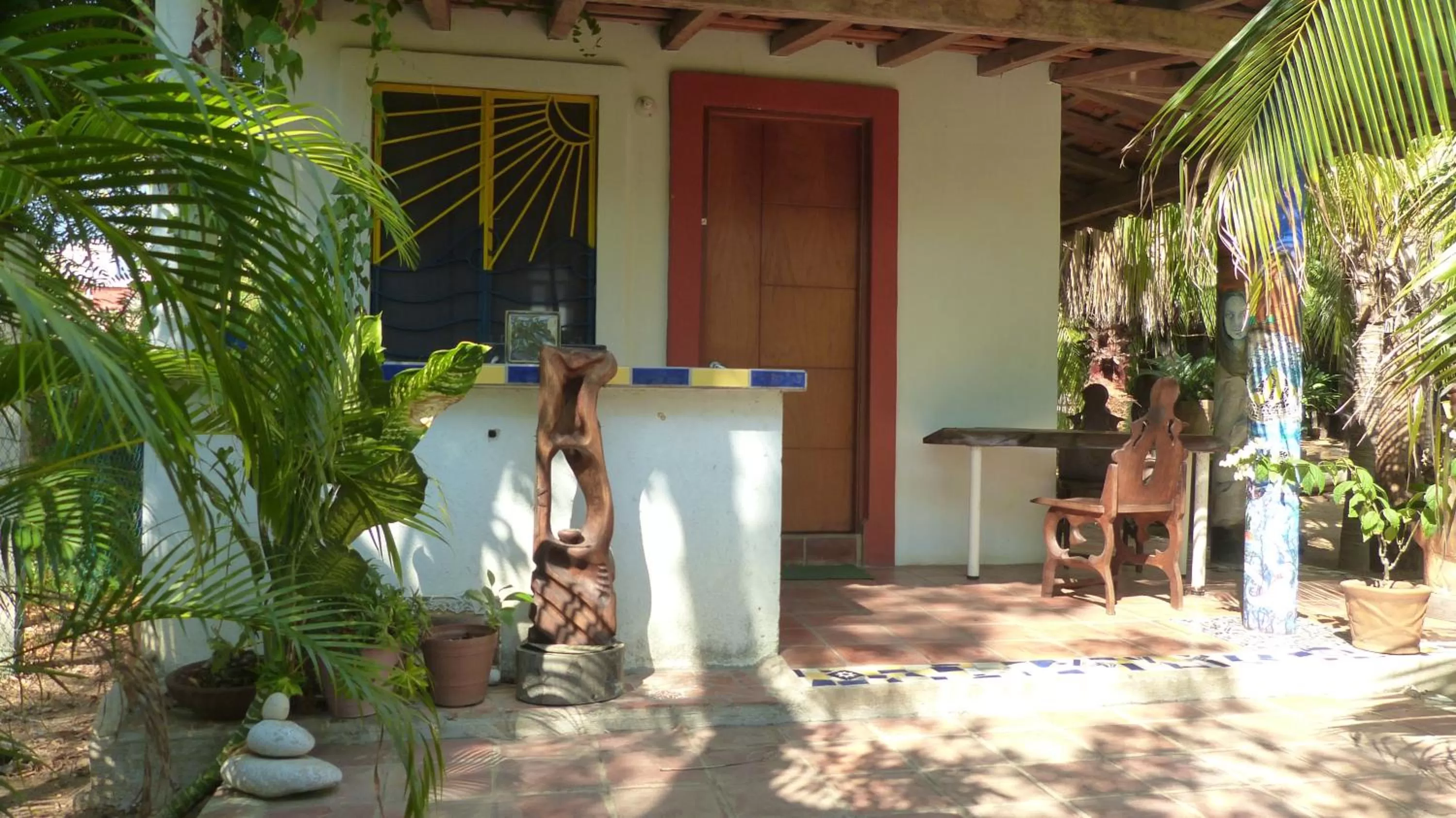 Garden in Hotel Villa Mozart y Macondo