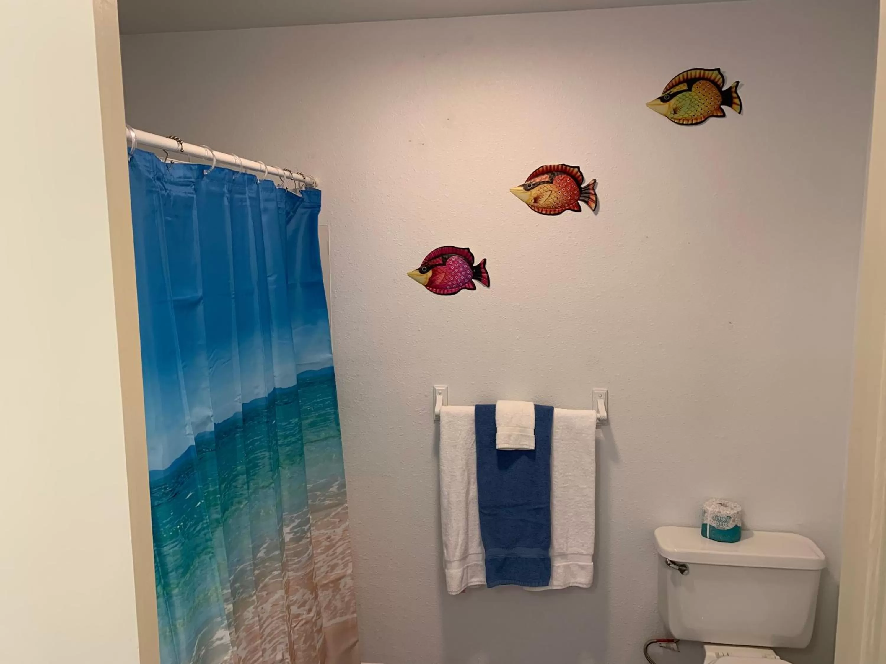 Bathroom in Brownsville Motel