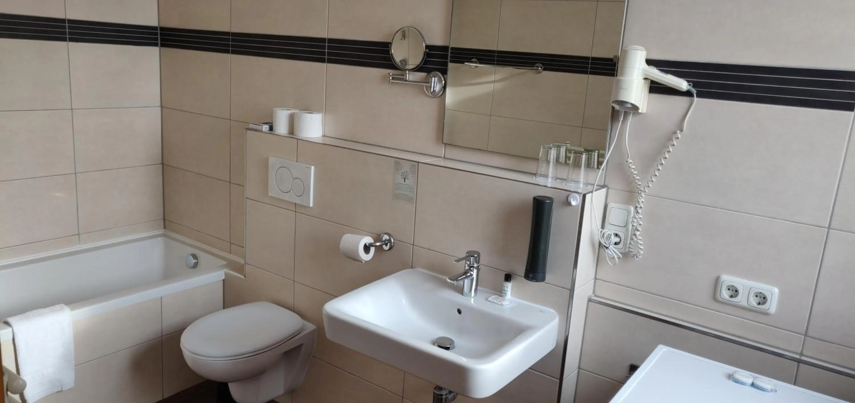 Bathroom in GS Hotel