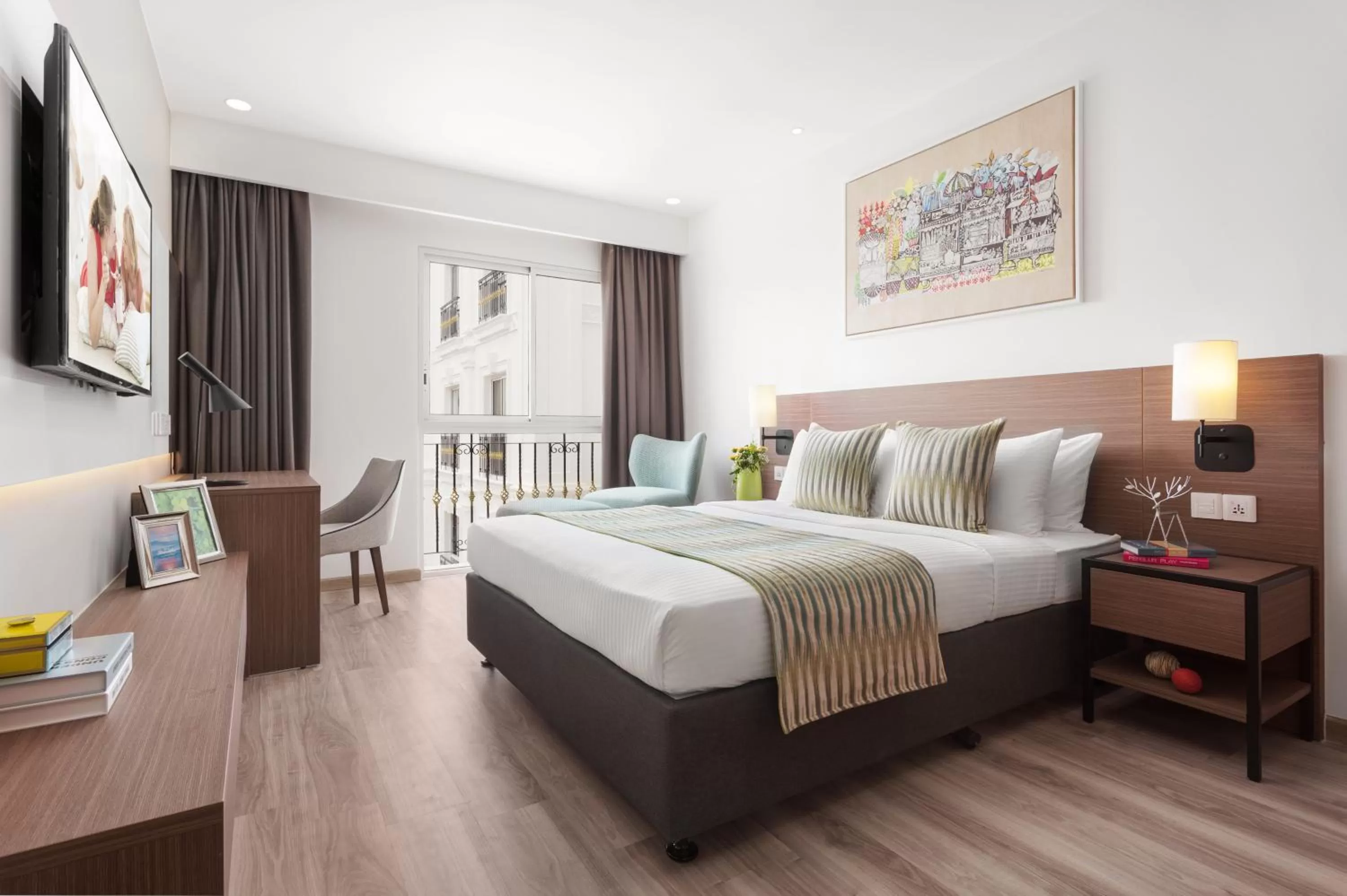 Executive One-Bedroom Apartment in Citadines Regency Saigon