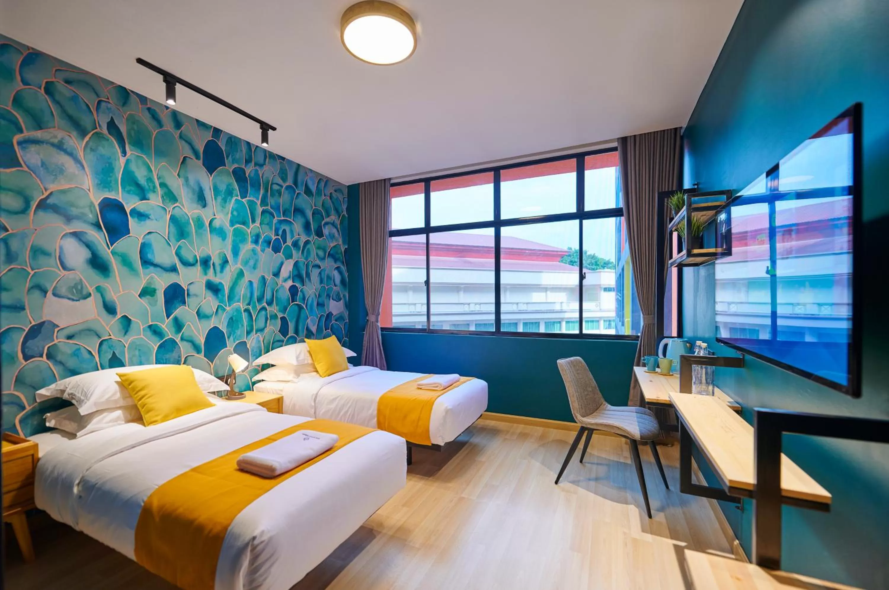 Superior Twin Room in Hotel Olympic Malaysia Kuala Lumpur