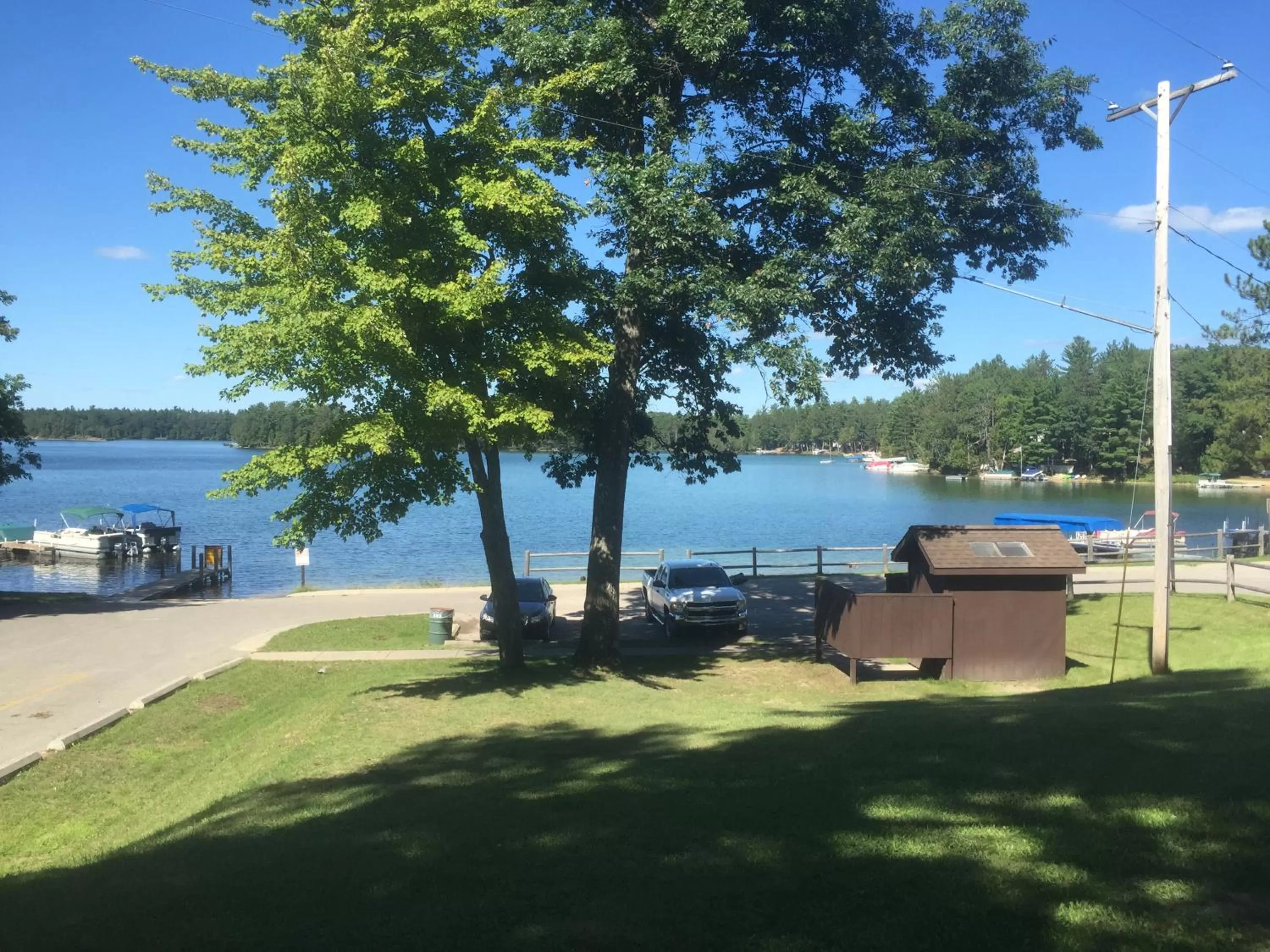 Natural landscape in Clear Lake Resort