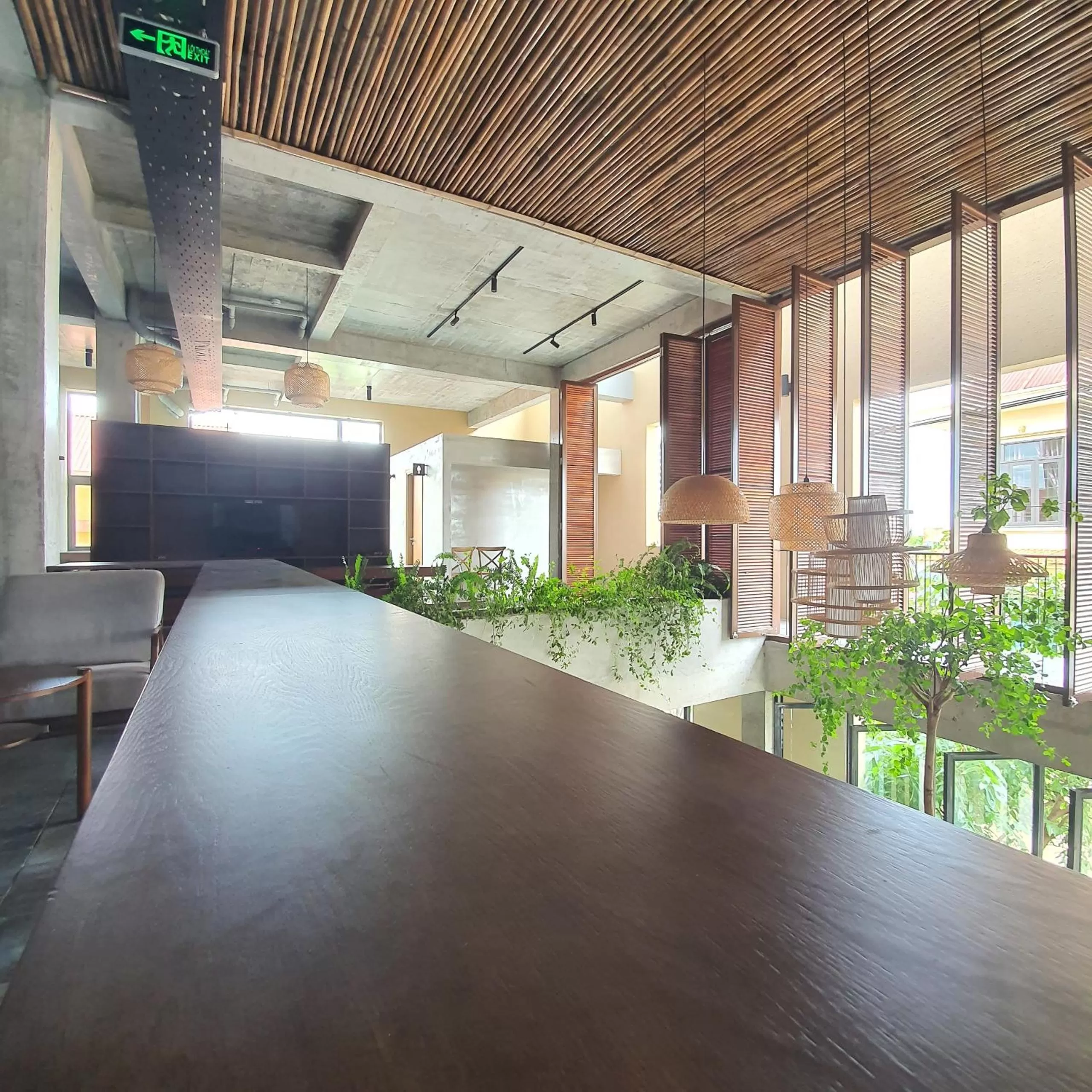 Patio in Cagina Boutique Hostel