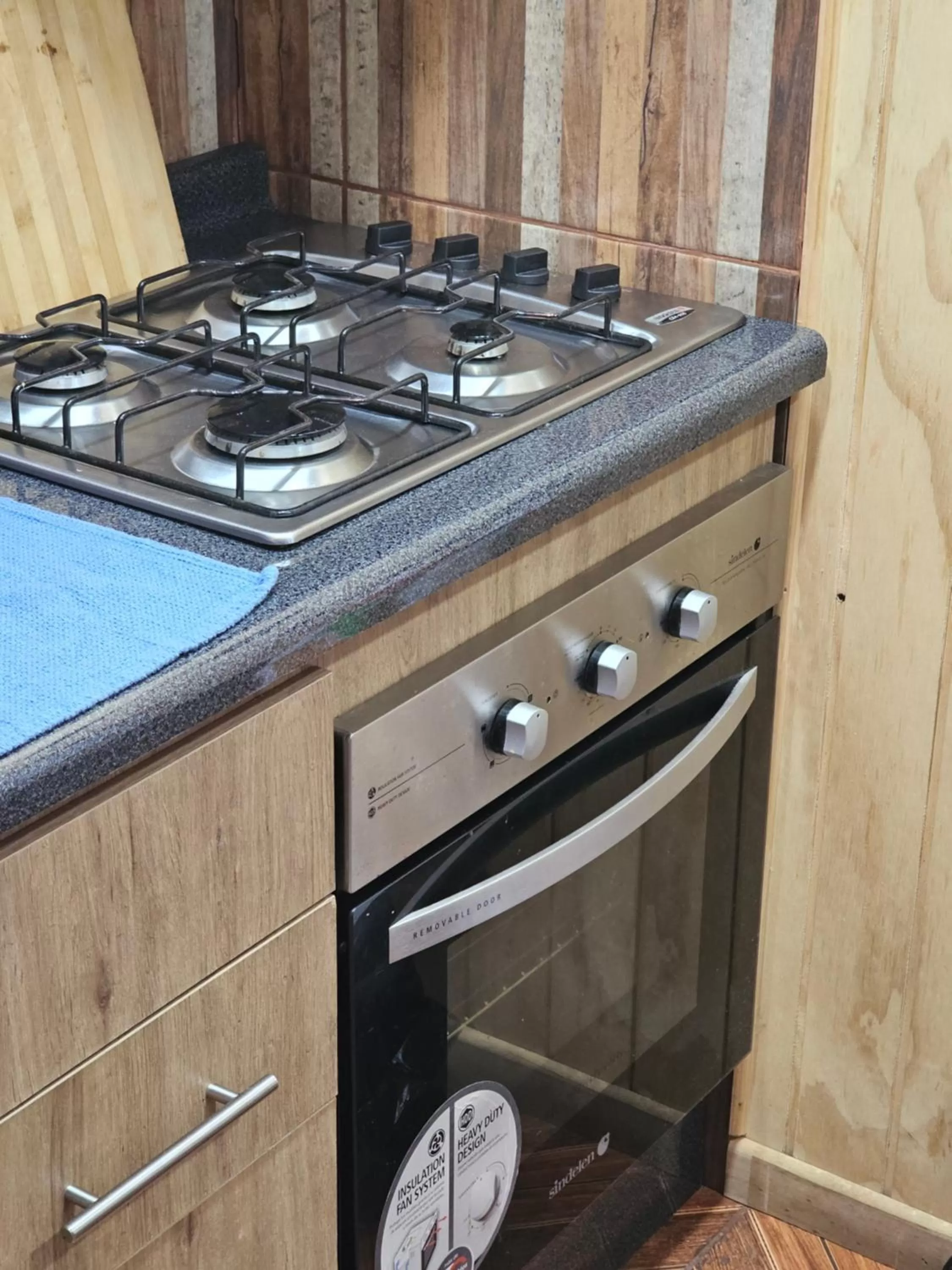 kitchen in Cabañas Rosner