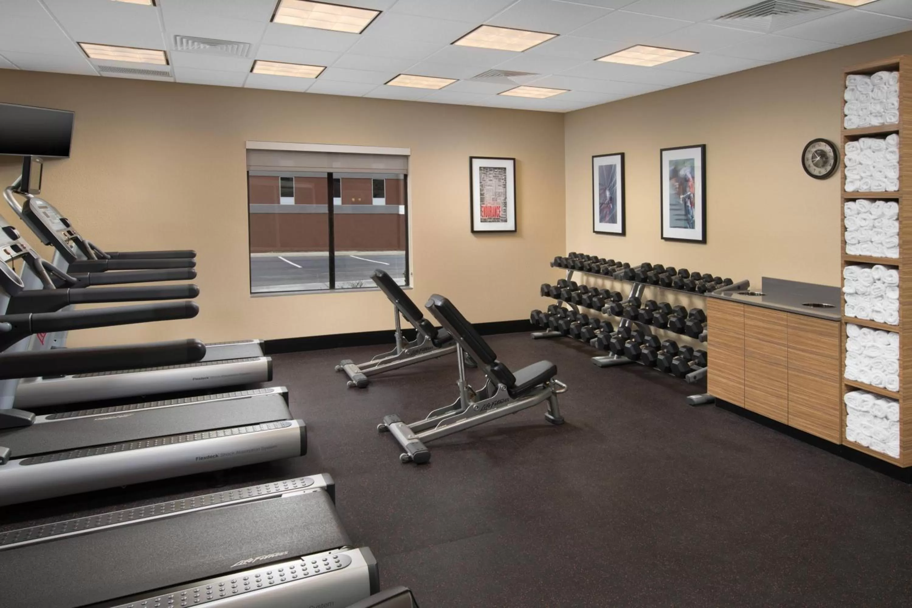 Fitness centre/facilities in TownePlace Suites by Marriott Nashville Smyrna