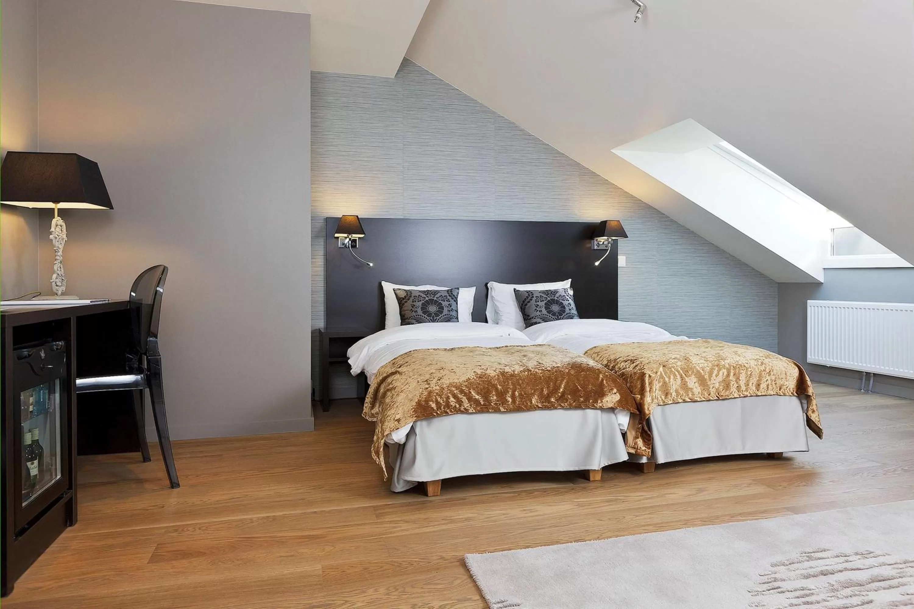 Photo of the whole room, Bed in Saga Hotel Oslo, WorldHotels Crafted