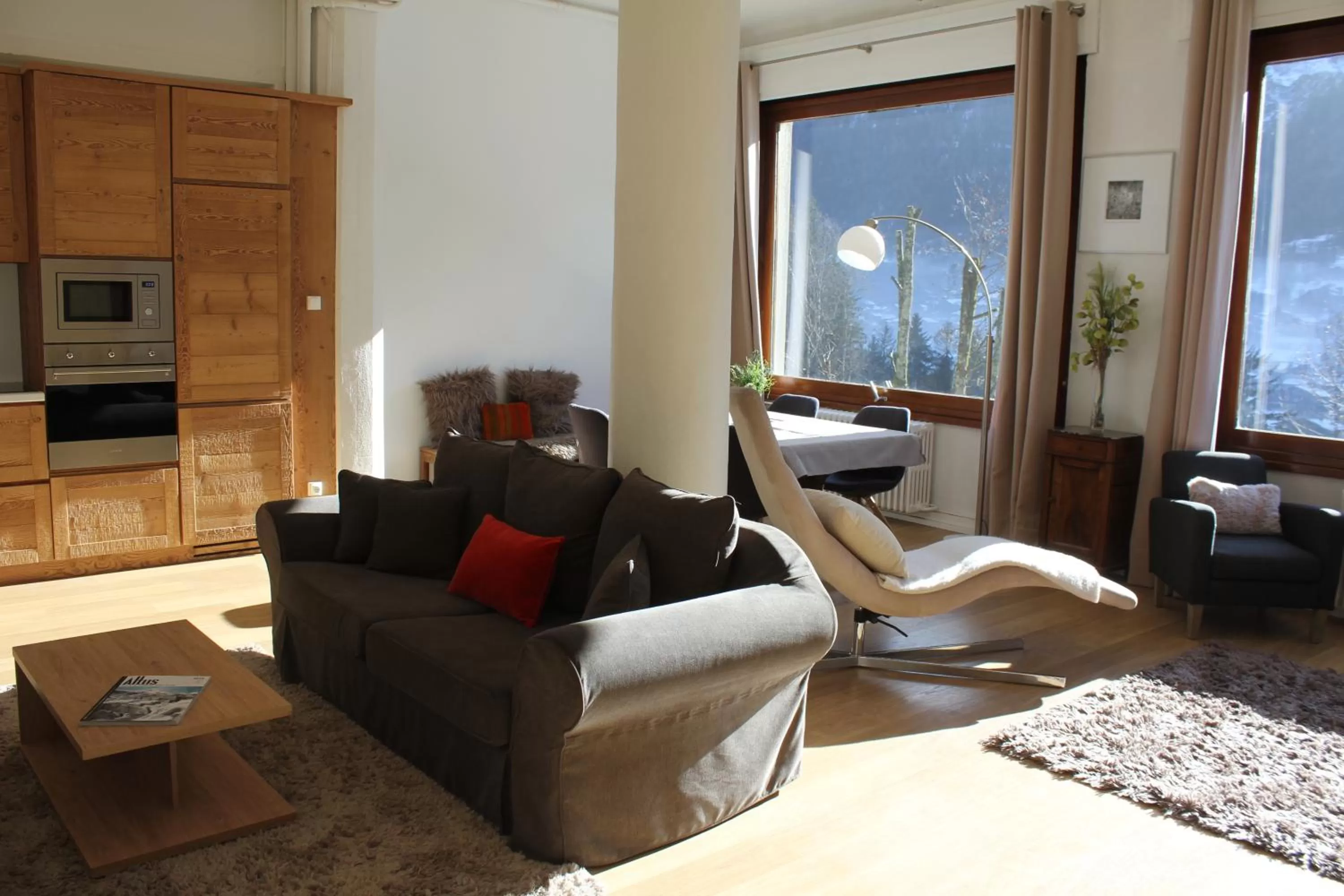 Seating area in Les Campanules