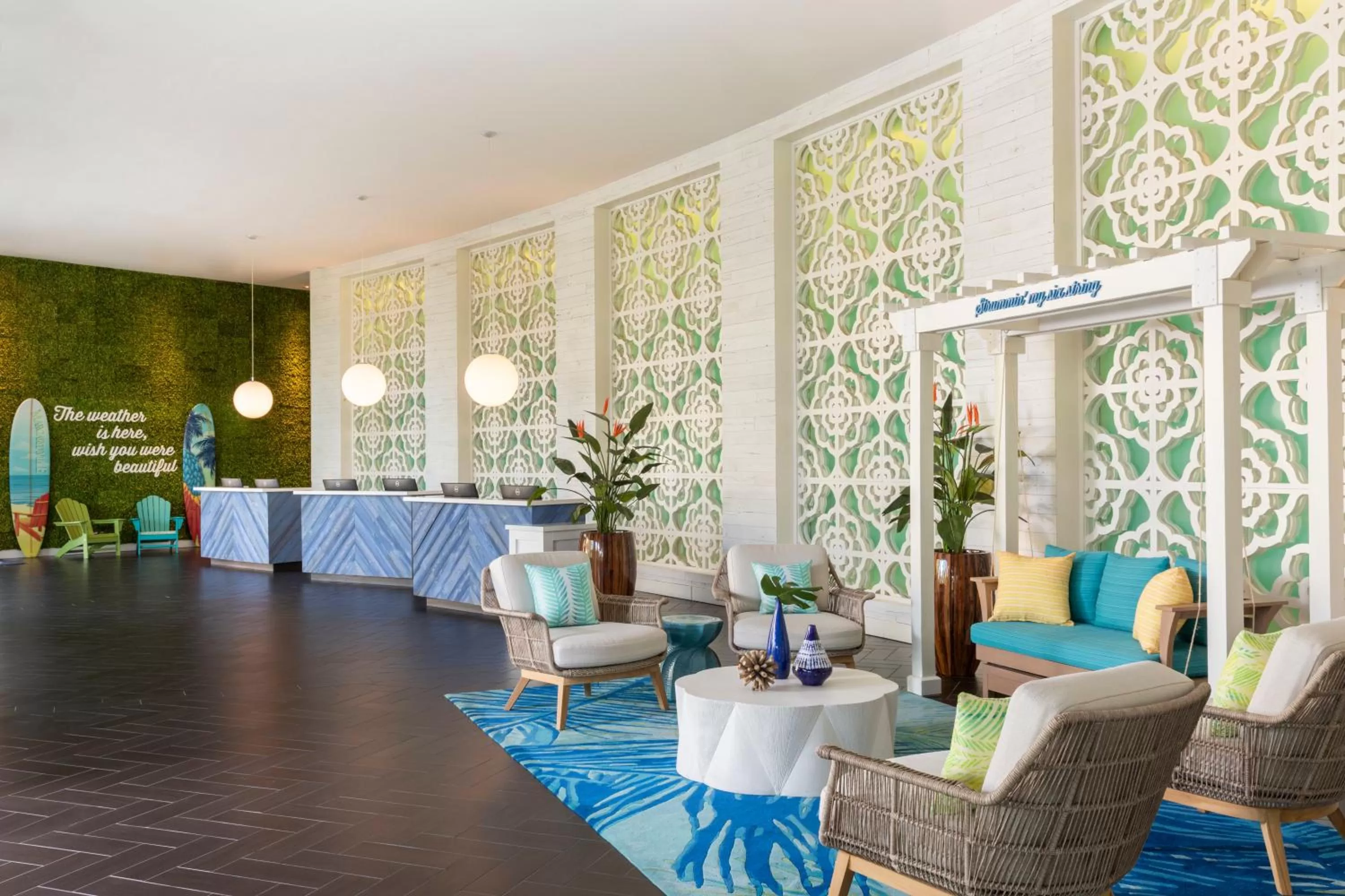 Lobby or reception in Riviera Resort Palm Springs