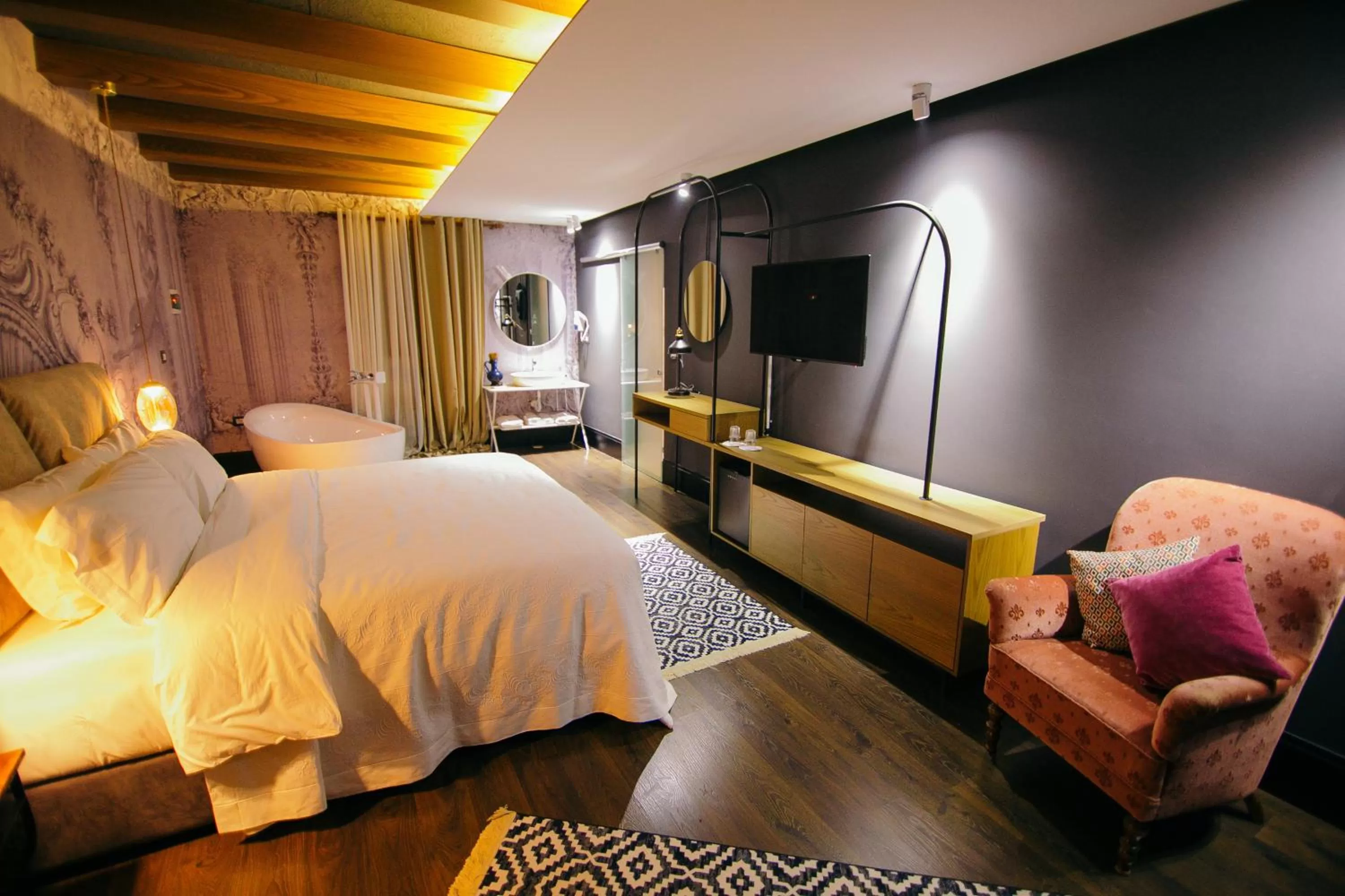 Bed in Cathedral Boutique Hotel