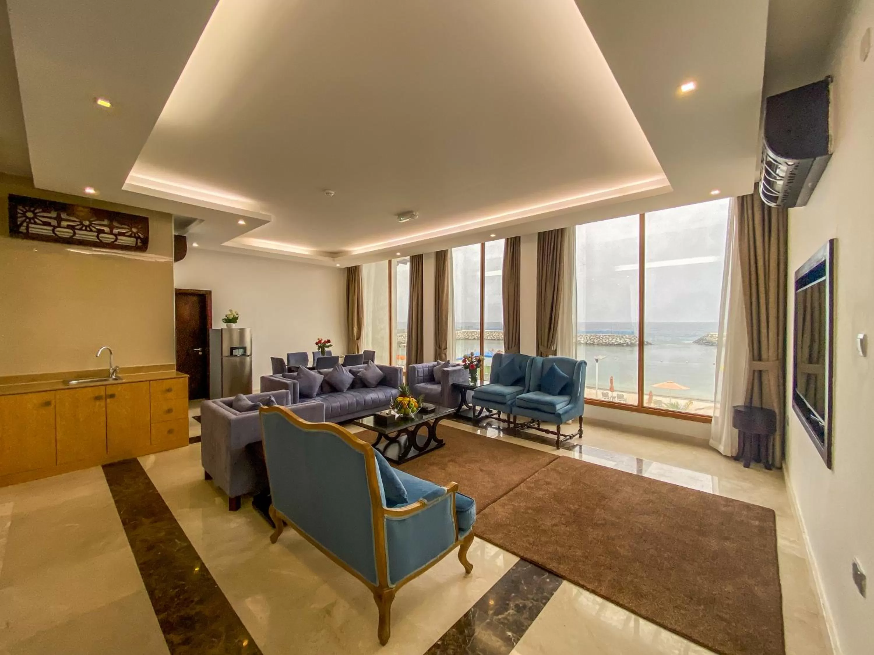 Living room in Mirage Bab Al Bahr