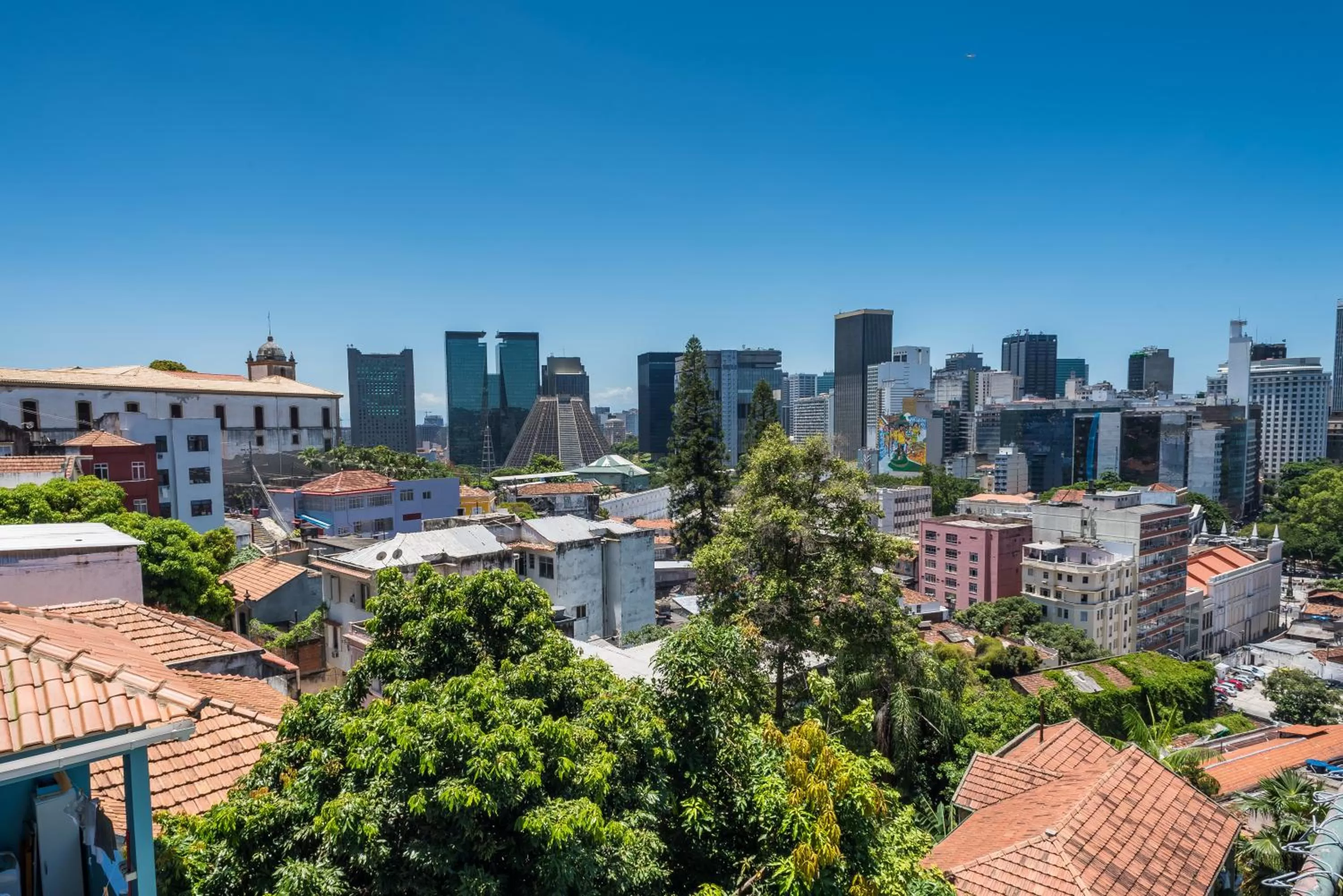 City view in Casa da Gente