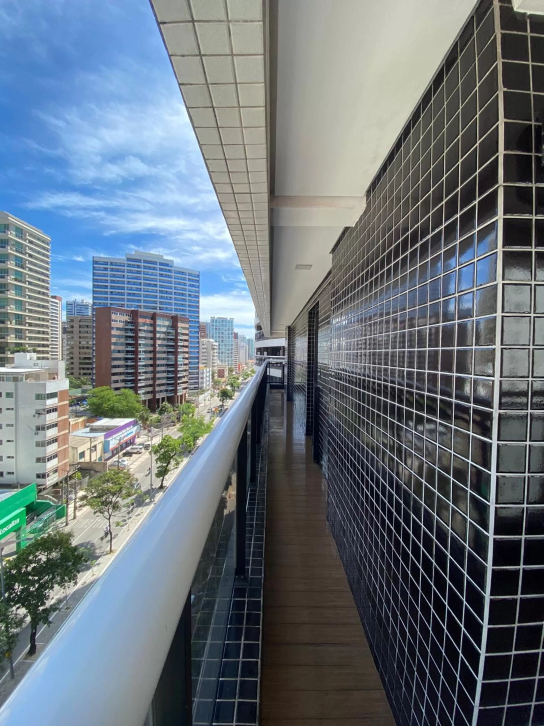 View (from property/room), Balcony/Terrace in Landscape Beira Mar Meireles
