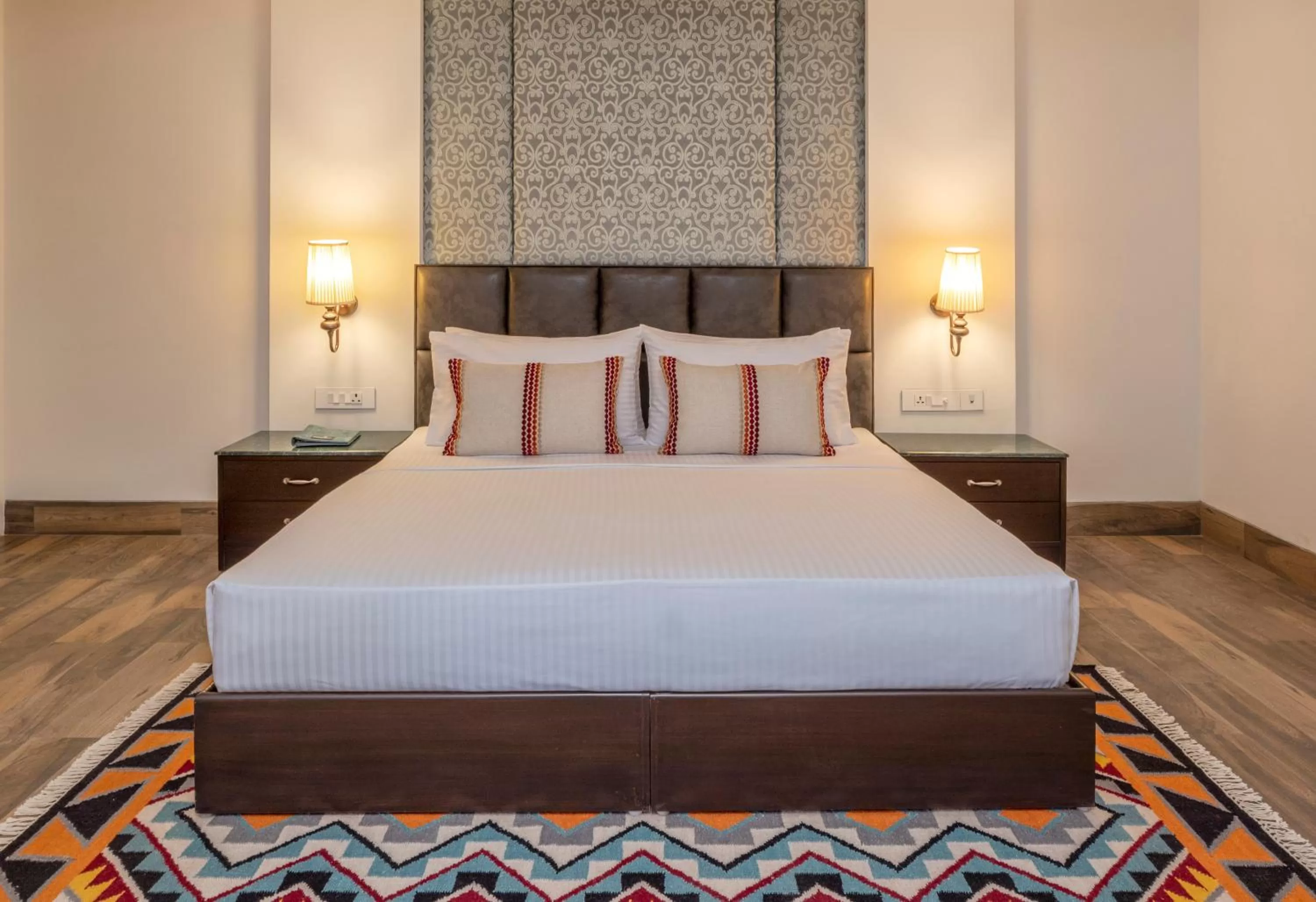 Bed in Lemon Tree Premier, Rishikesh