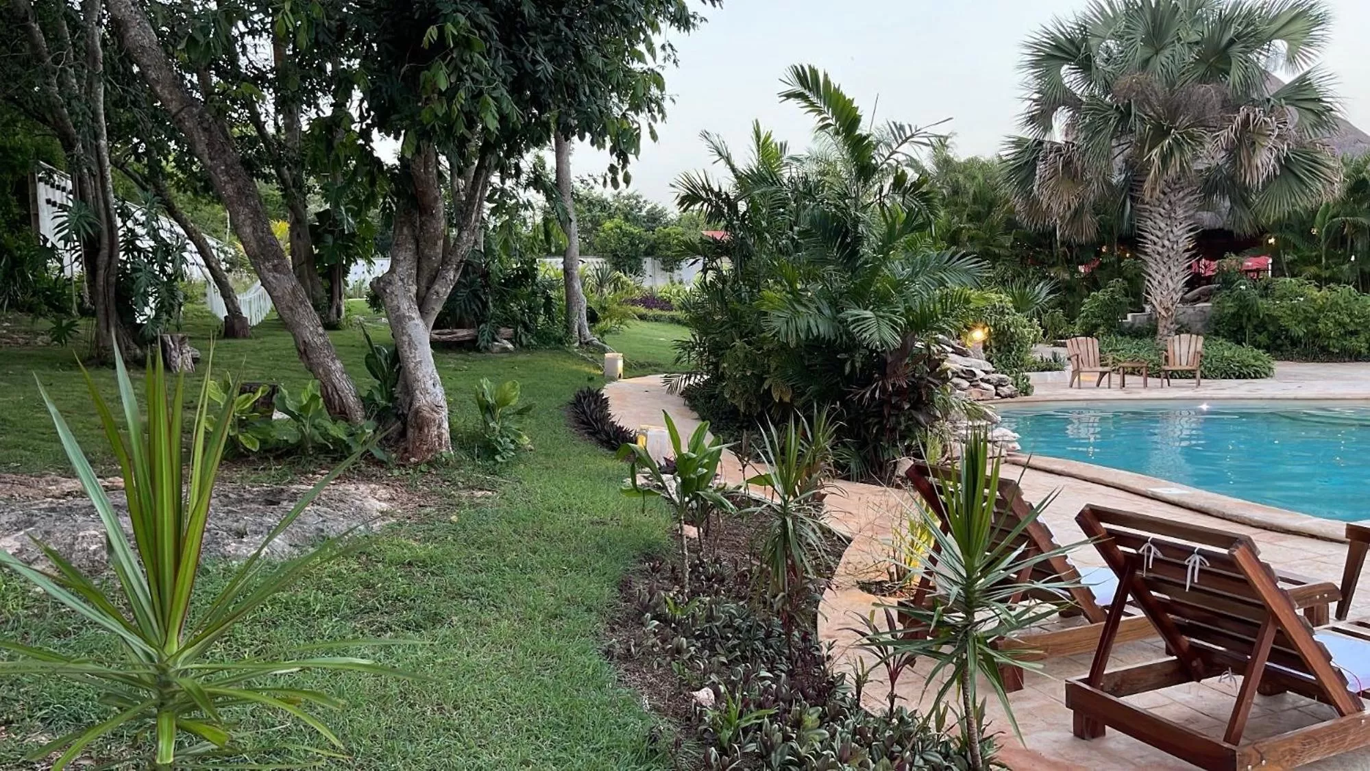 Swimming Pool in Hacienda María Elena Yucatán