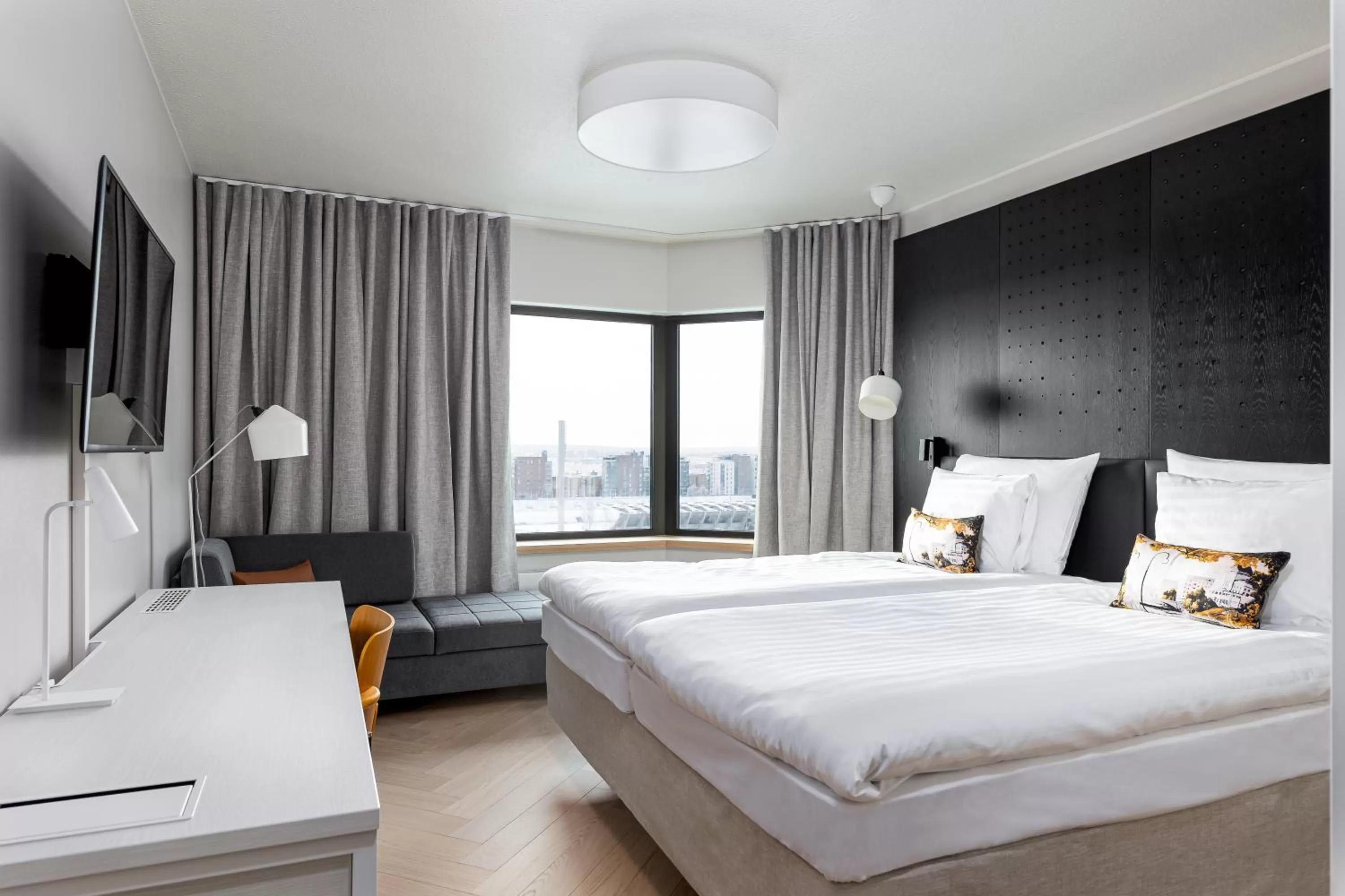 Photo of the whole room, Bed in Original Sokos Hotel Ilves Tampere