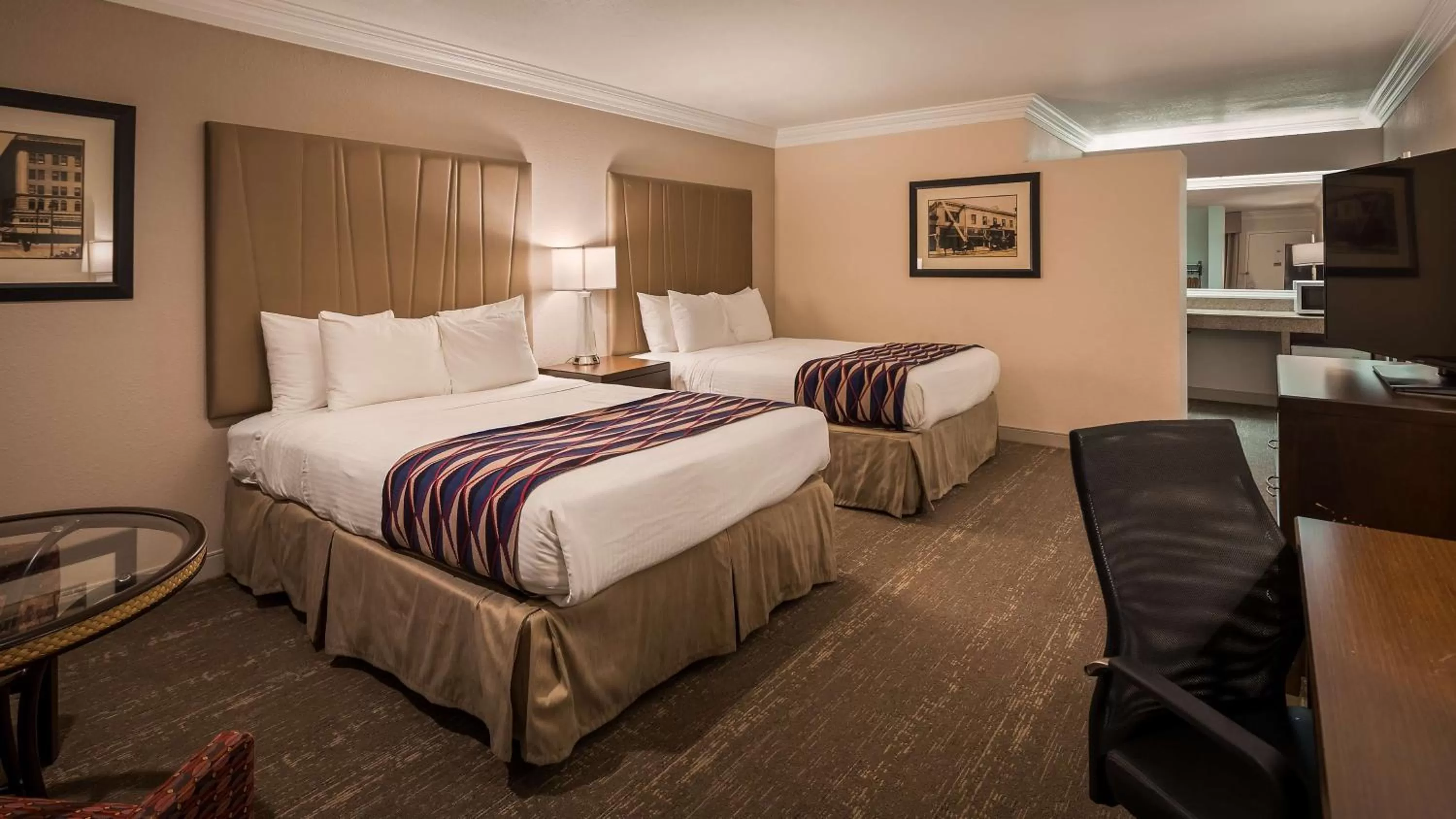 Family King Suite with Two Queen Beds - Non-Smoking in Best Western Garden Inn