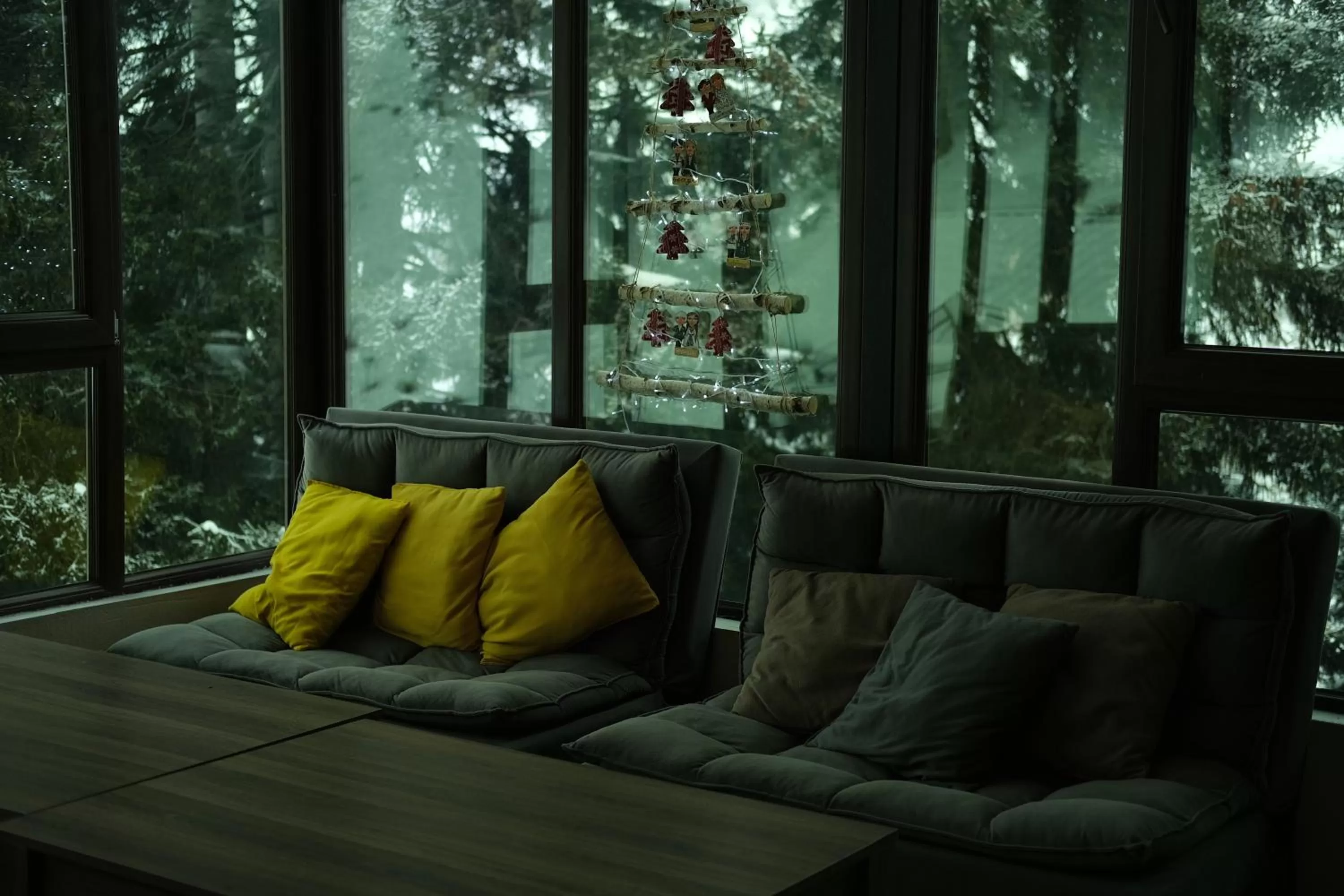 Lounge or bar, Seating Area in Hotel Shgedi Mestia