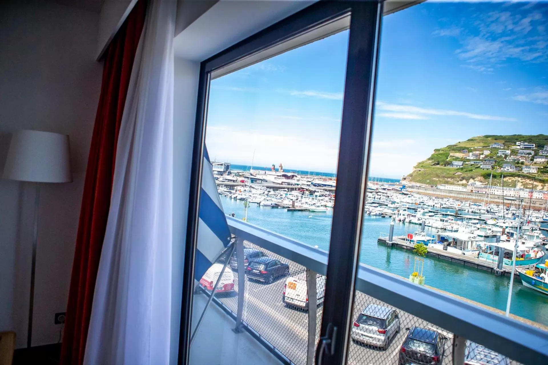 Superior Triple Room with Sea View in Hotel Le Grand Pavois