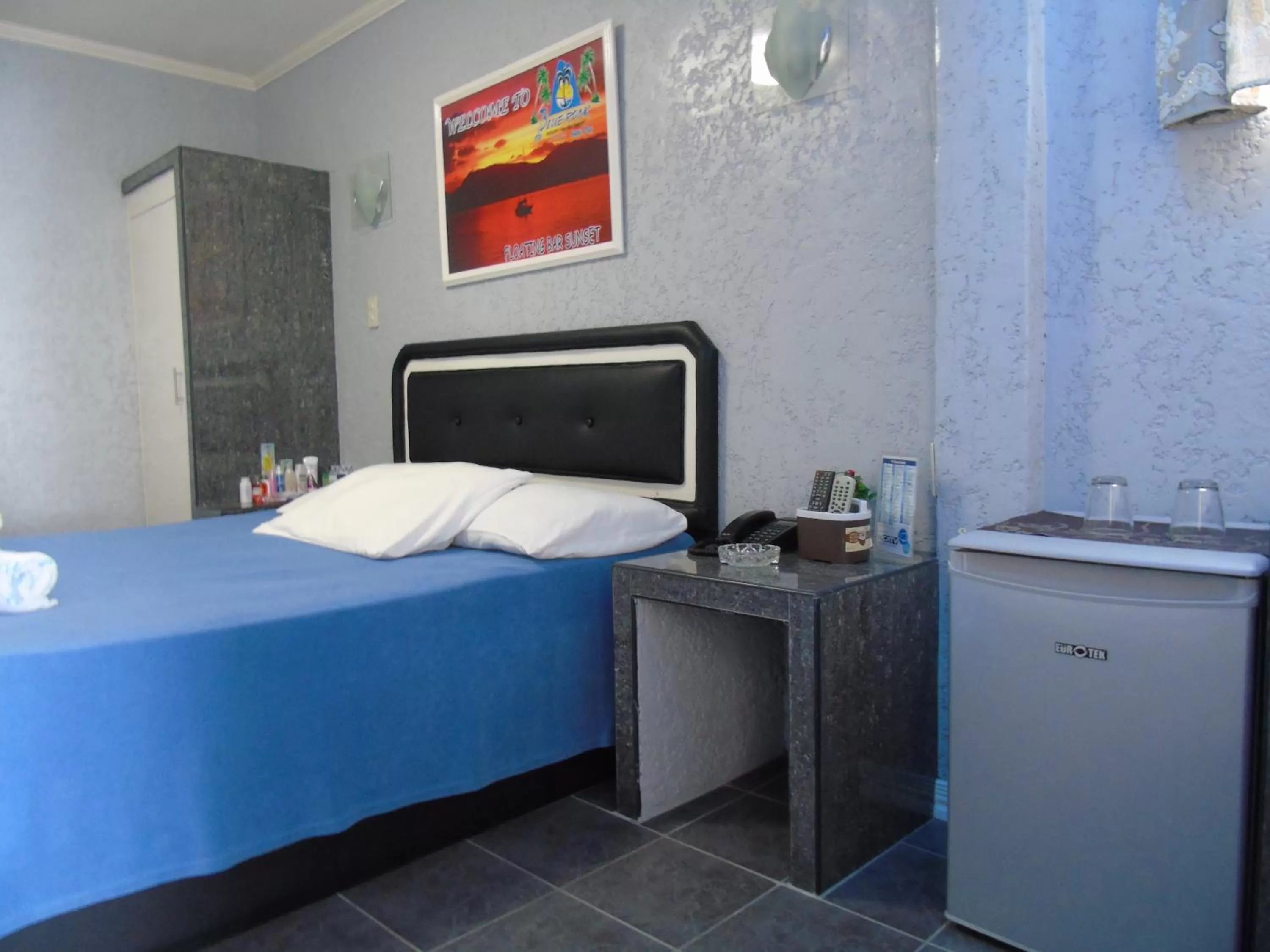 Bed in Blue Rock Resort