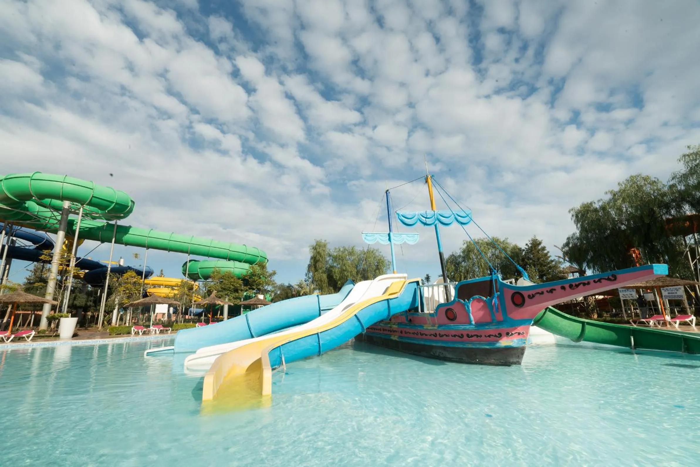Aqua park in Pickalbatros Aqua Fun Club All Inclusive