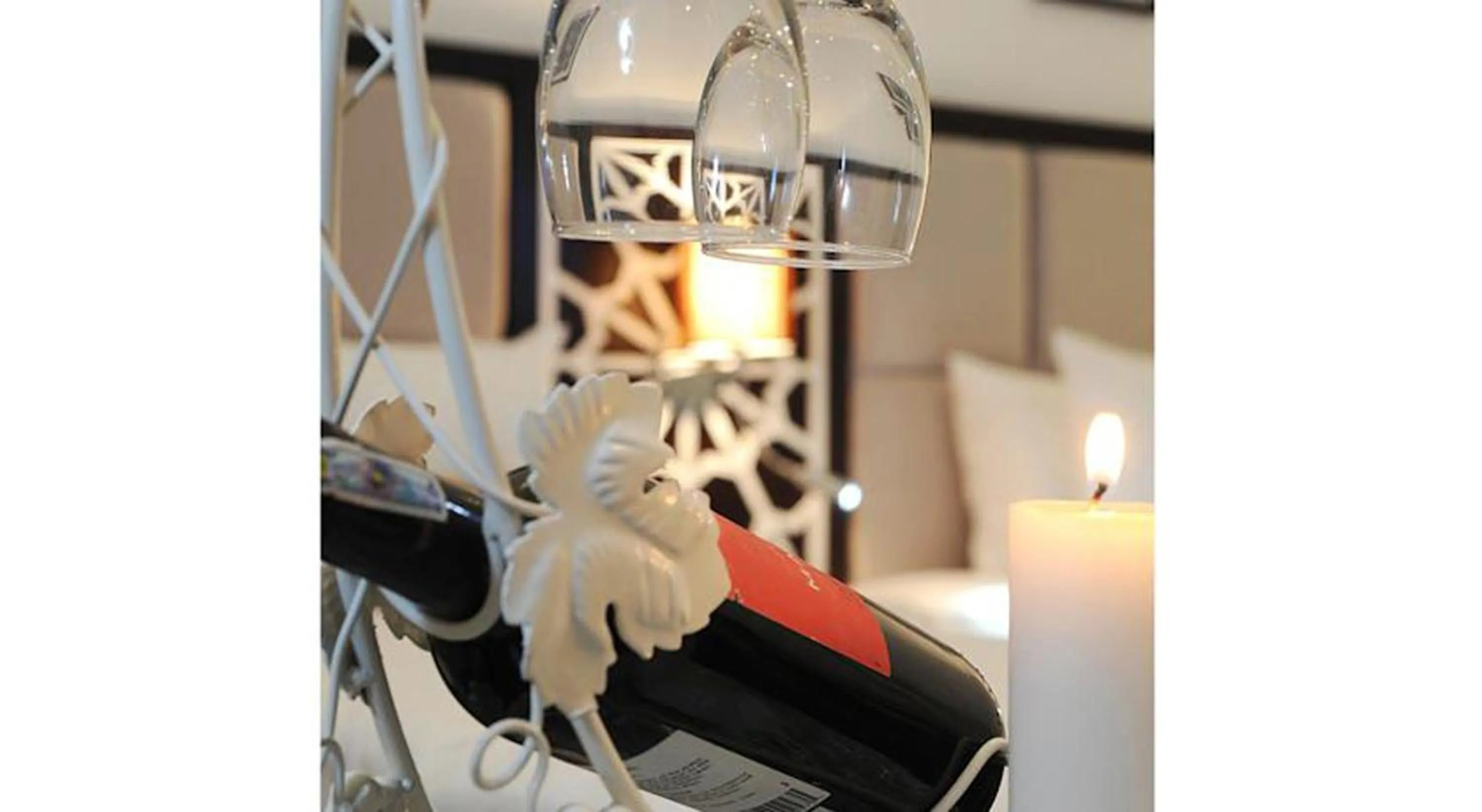 Decorative detail in Azura Hotel