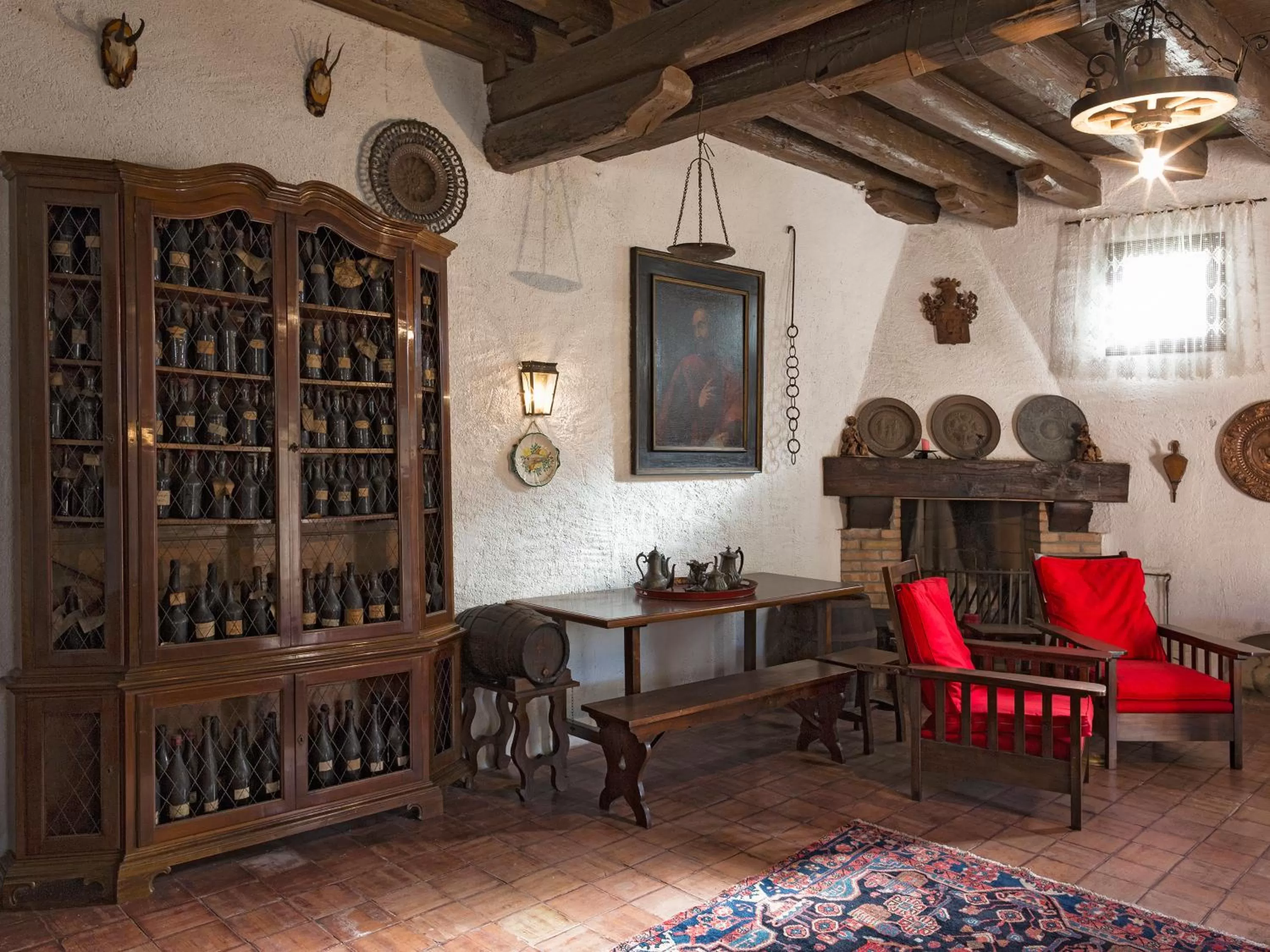 Lounge or bar in Villa Stecchini