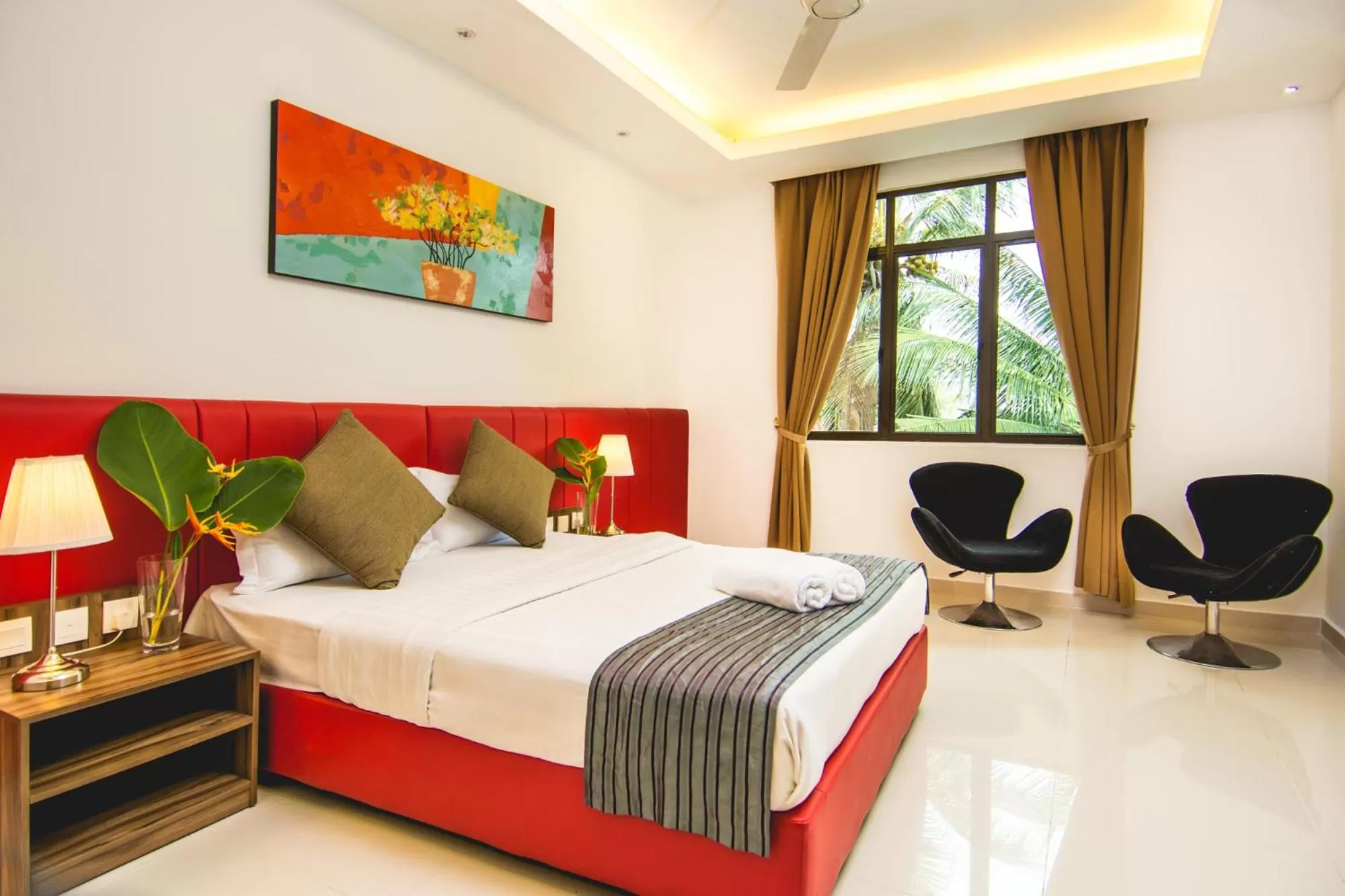 Bed in Alia Residence Business Resort