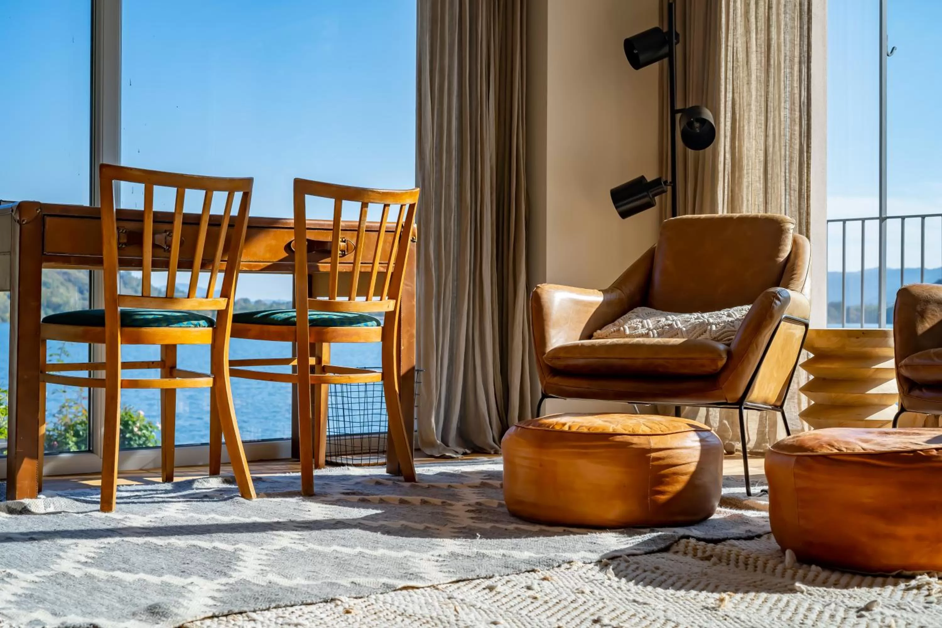 Communal lounge/ TV room in Casa della Capra