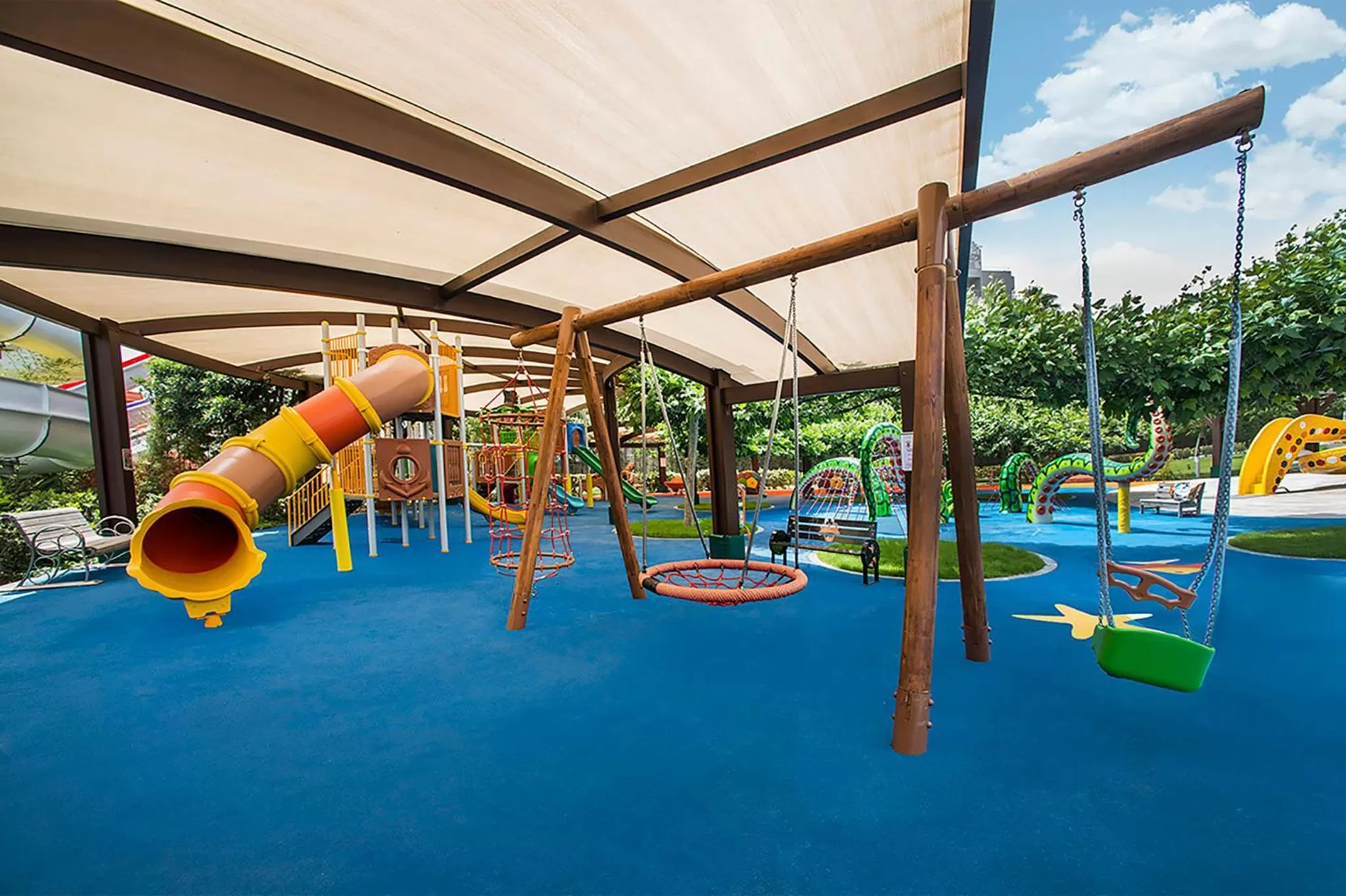 Children play ground in Calista Luxury Resort