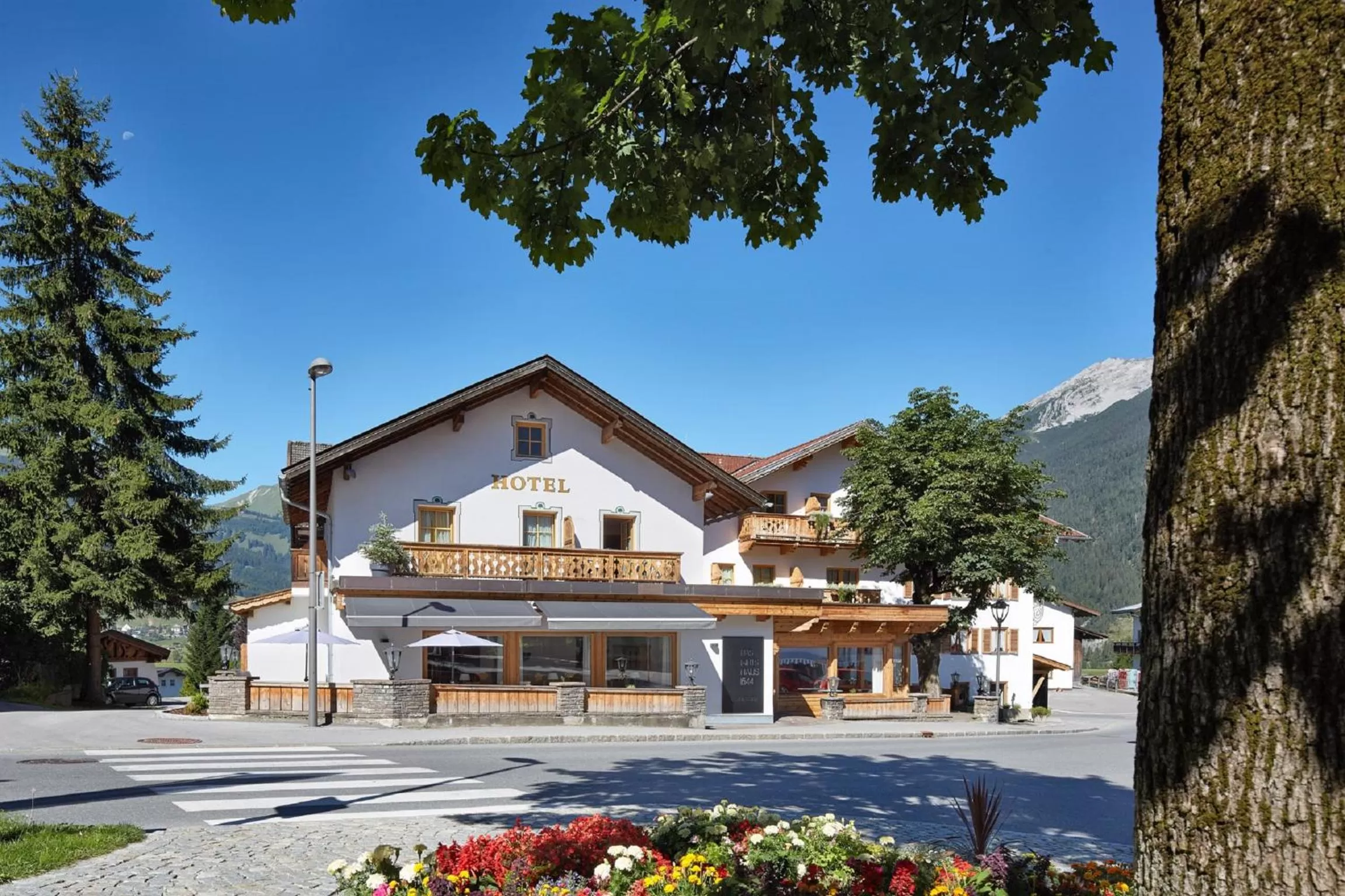 Property building in der grüne Baum Mountain Boutique Hotel