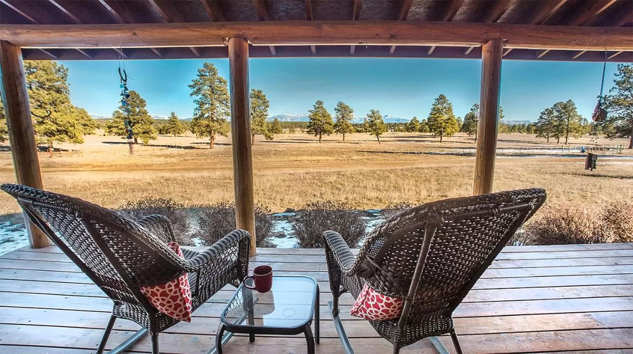 Balcony/Terrace in Elktrace Bed and Breakfast