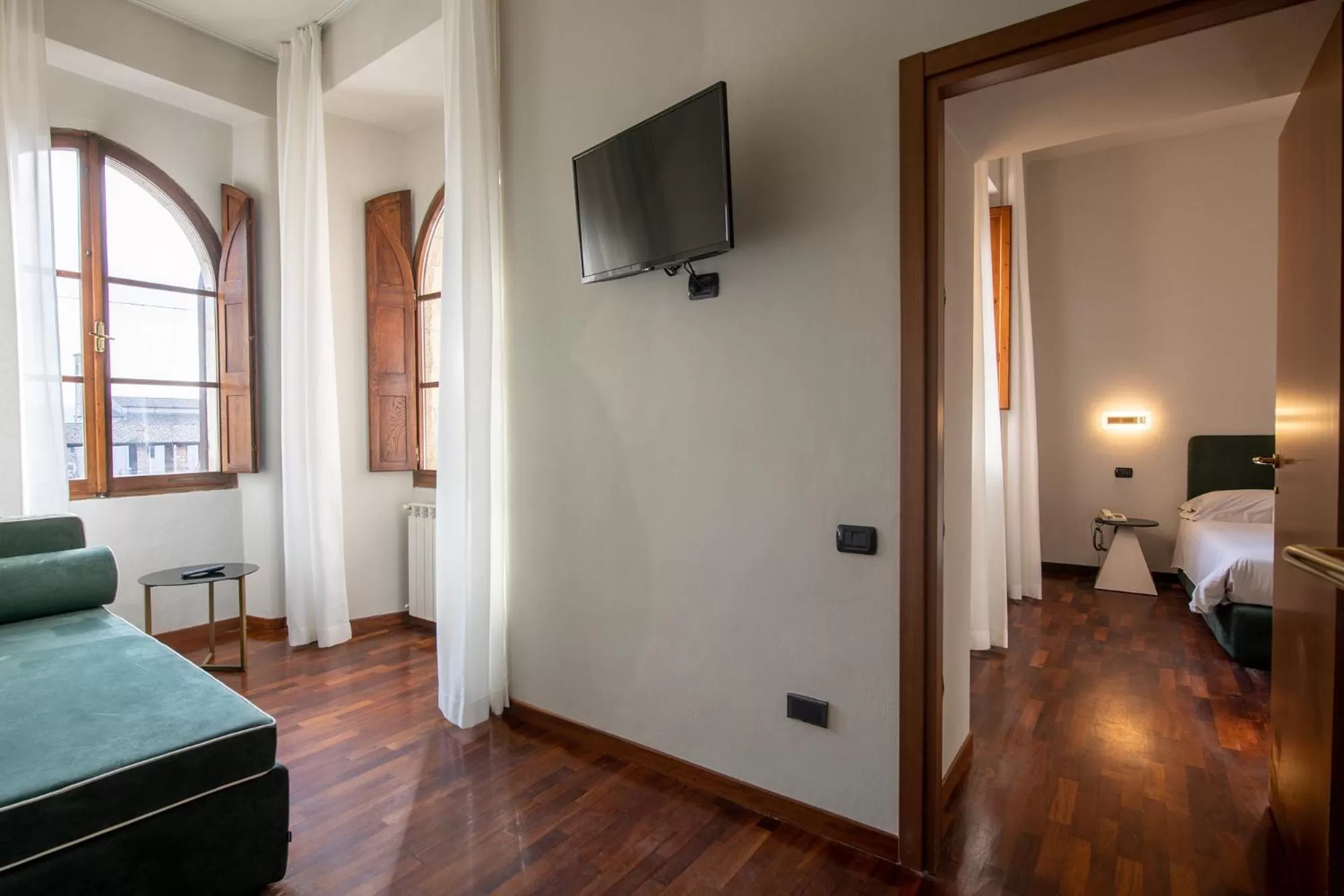 Bedroom, Bed in Hotel Gattapone