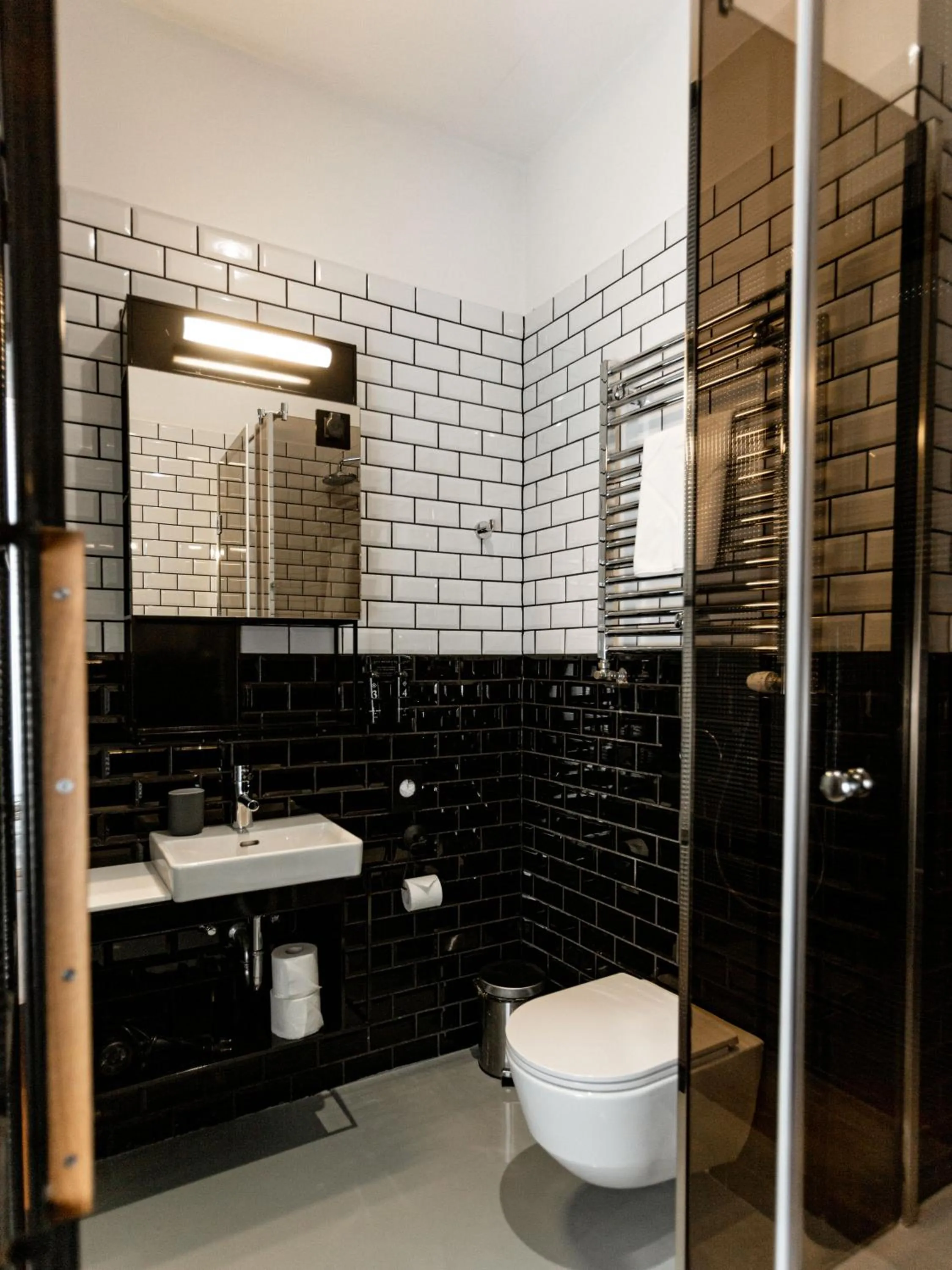 Bathroom in Hotel Rum Budapest