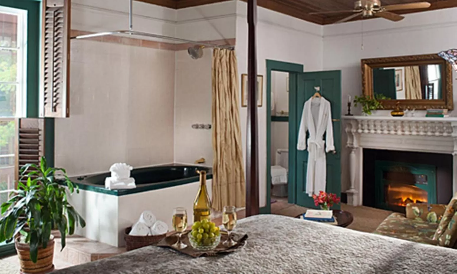 Decorative detail in St. Francis Inn - Saint Augustine