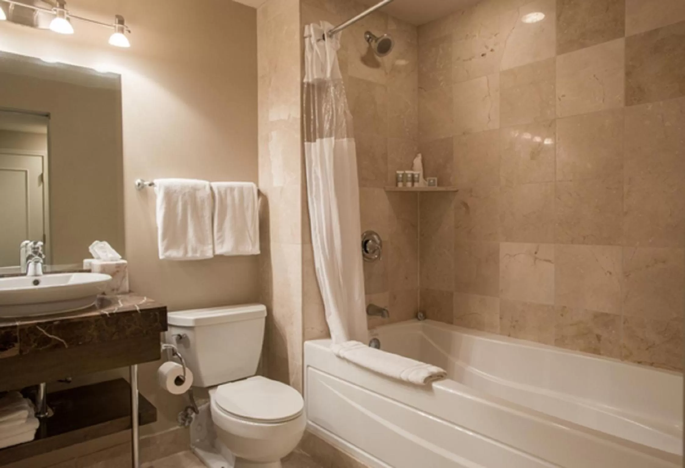 Bathroom in Magnolia Hotel Omaha