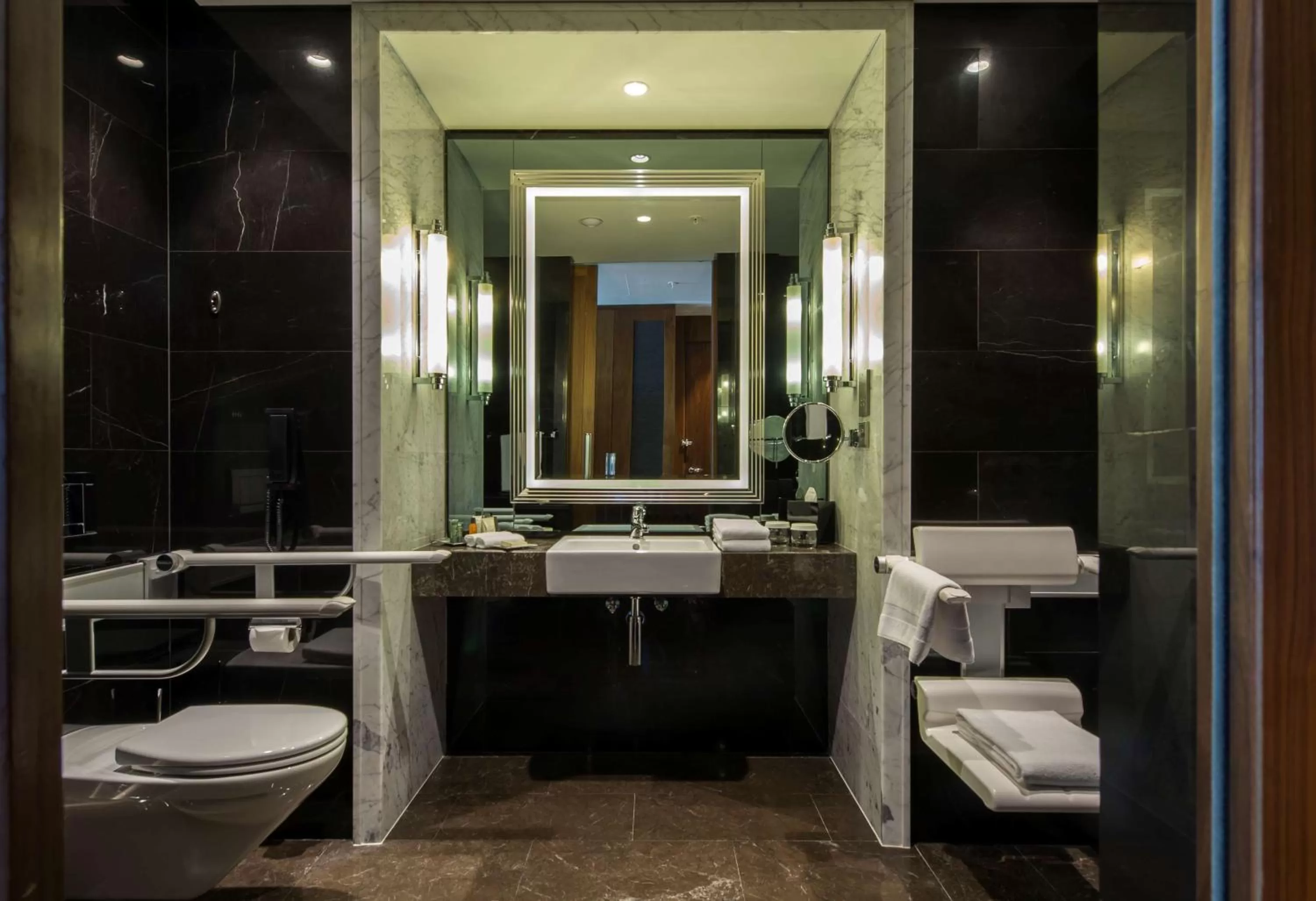 Toilet in Hilton Istanbul Bomonti