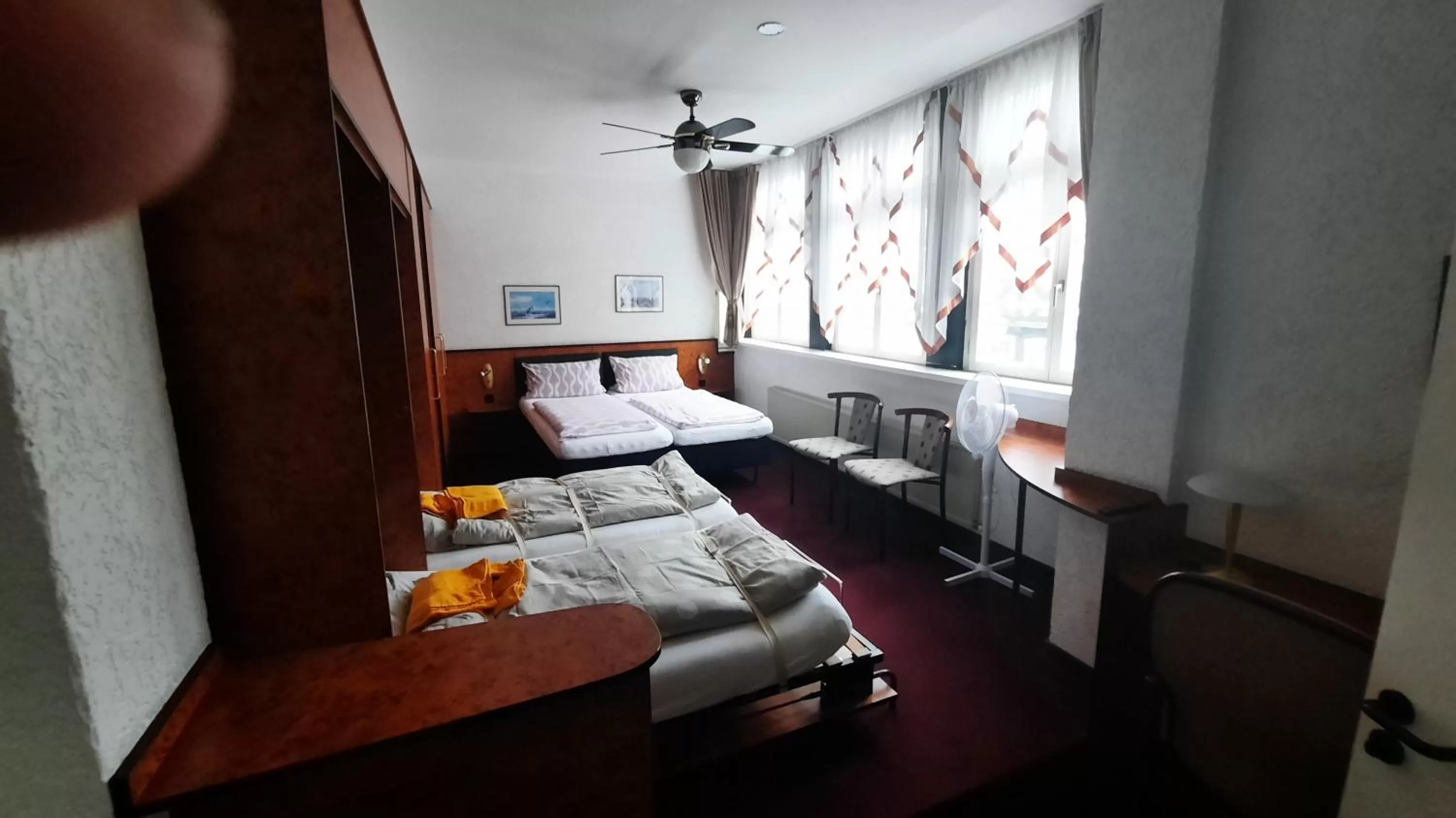 Bed in Hotel Corveyer Hof