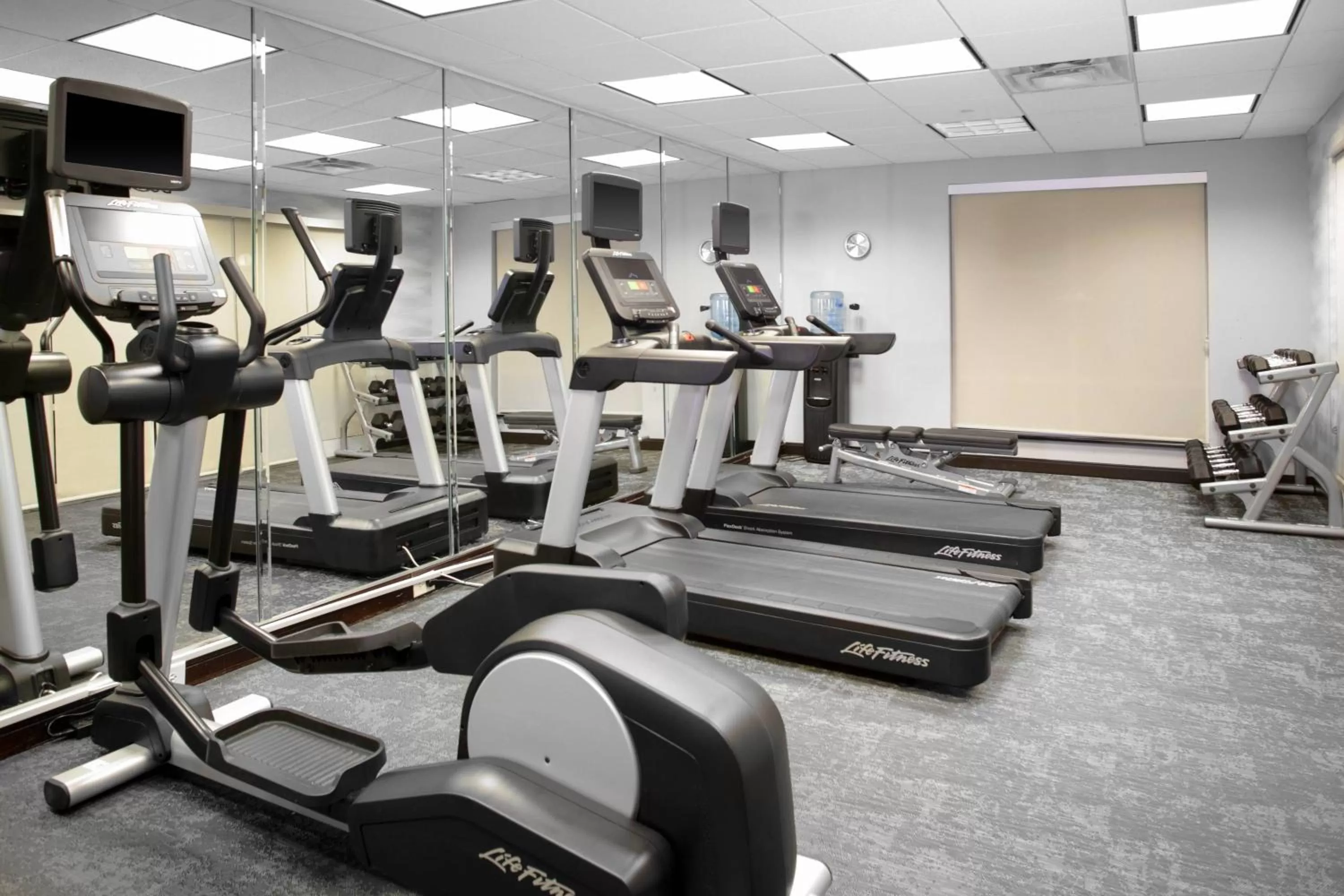 Fitness centre/facilities in Fairfield Inn & Suites Milledgeville