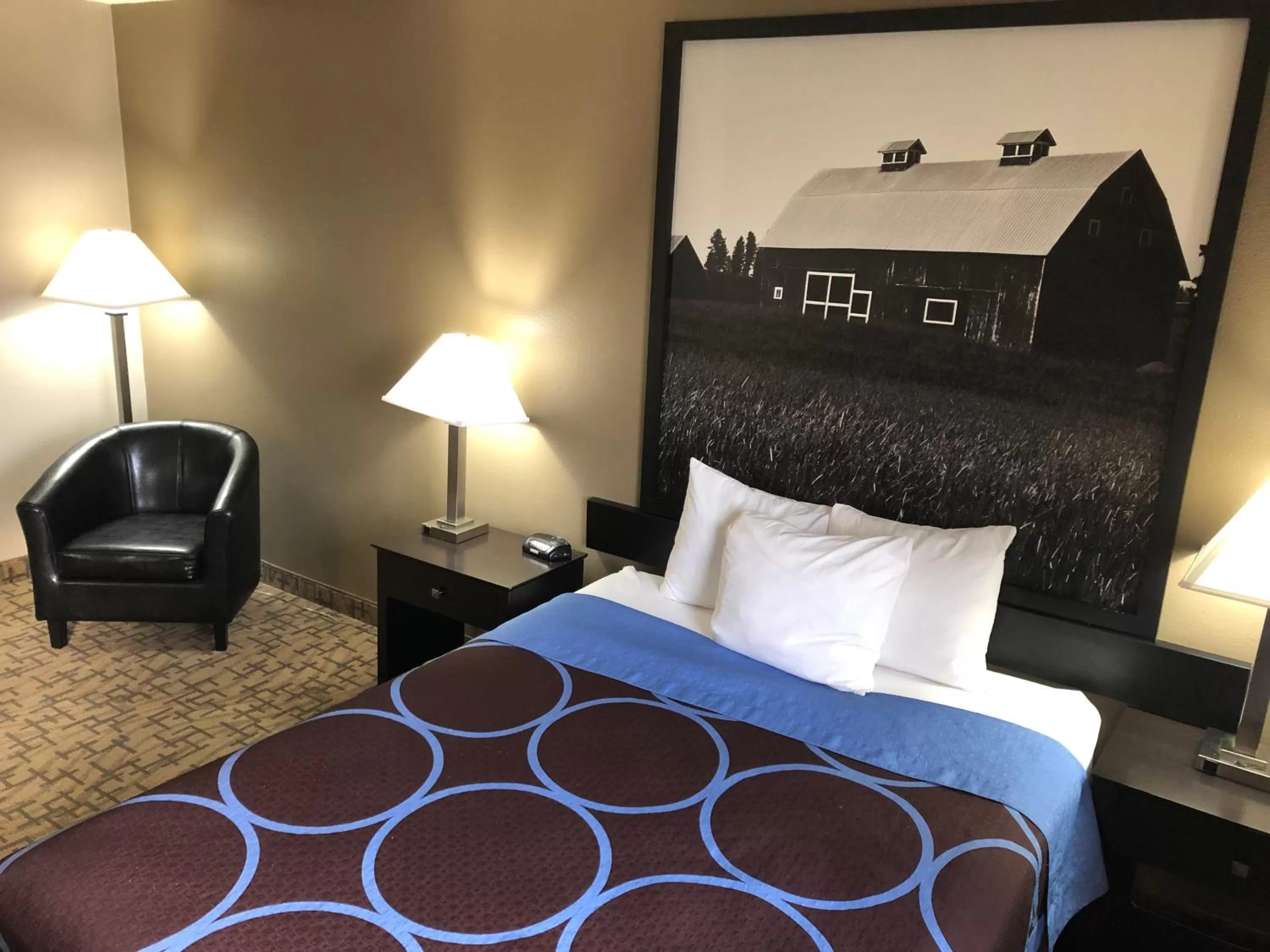 Bedroom, Bed in Super 8 by Wyndham Boise
