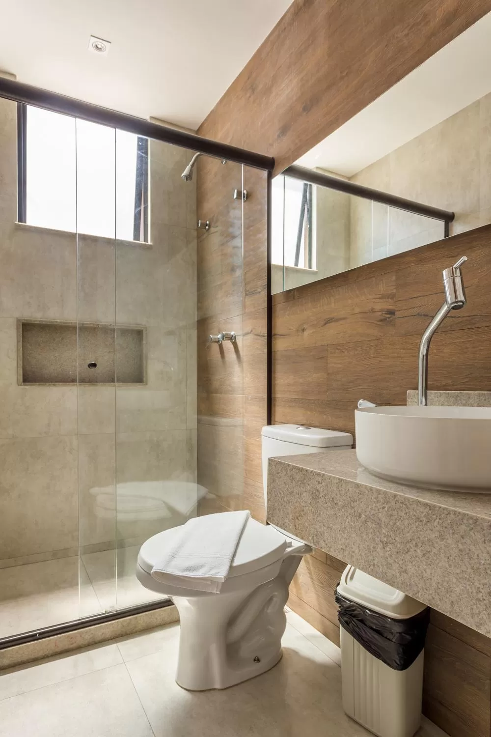 Shower in Bravo Pousada Design
