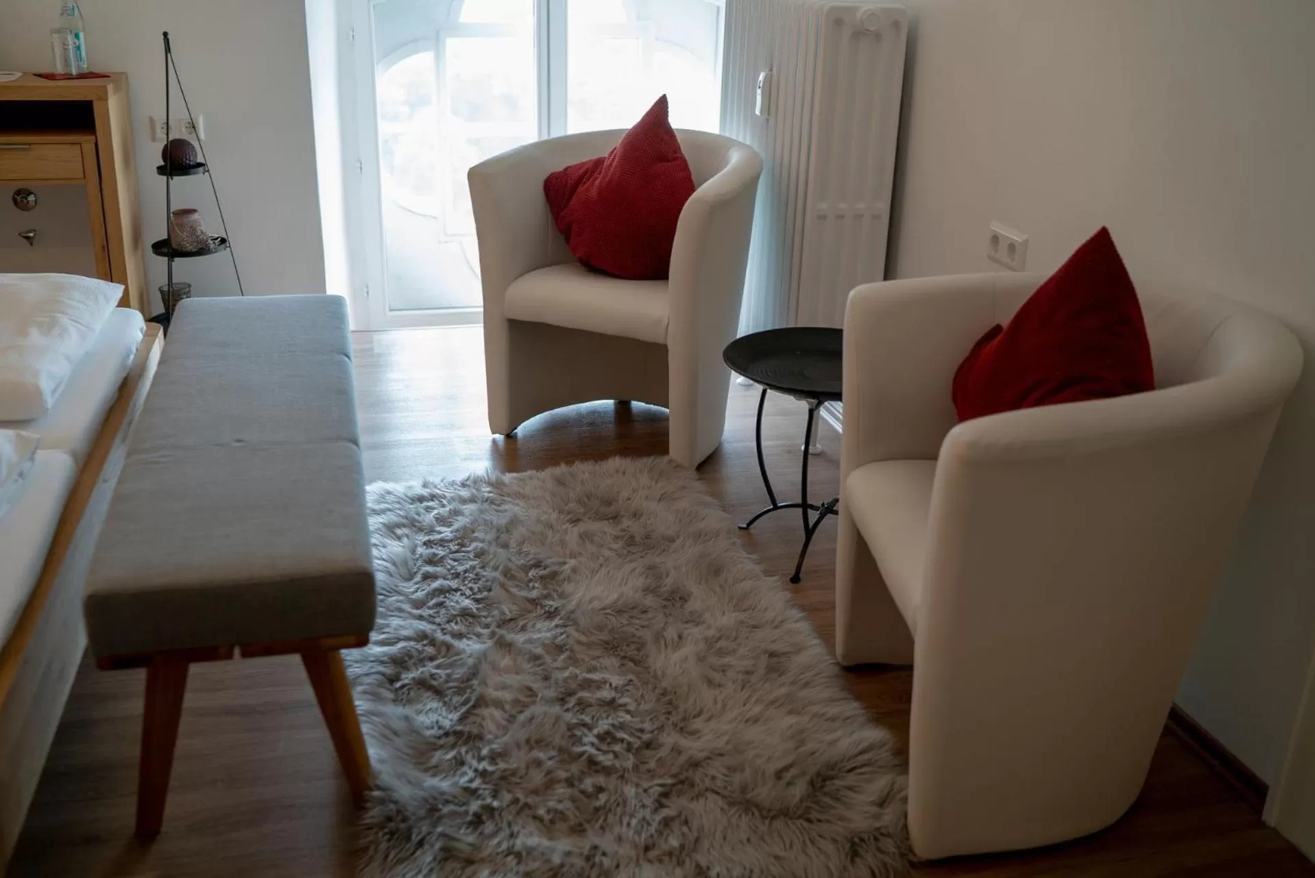Seating area in BioHotel Schloss Kirchberg