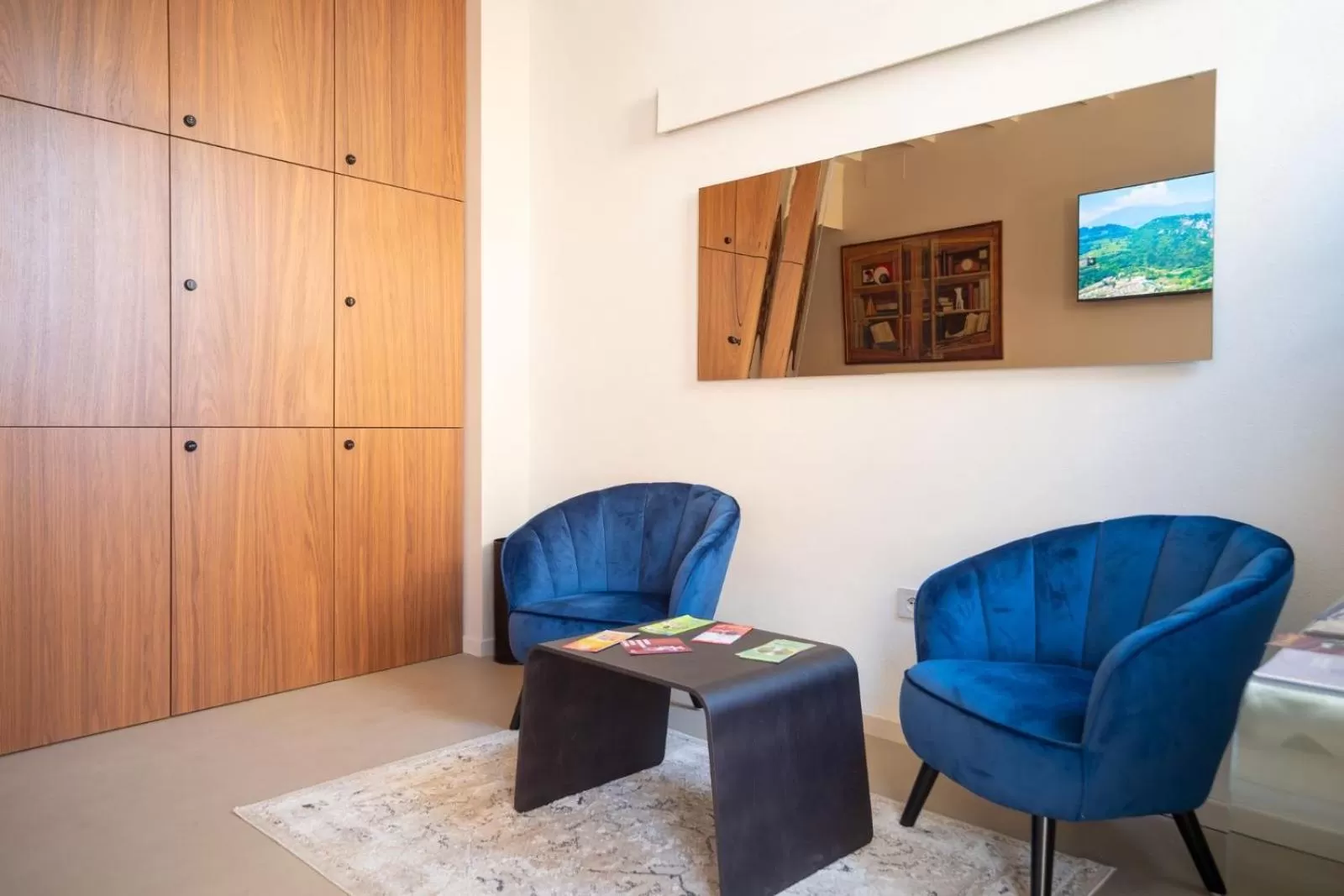 Seating Area in Maison Calcirelli rooms