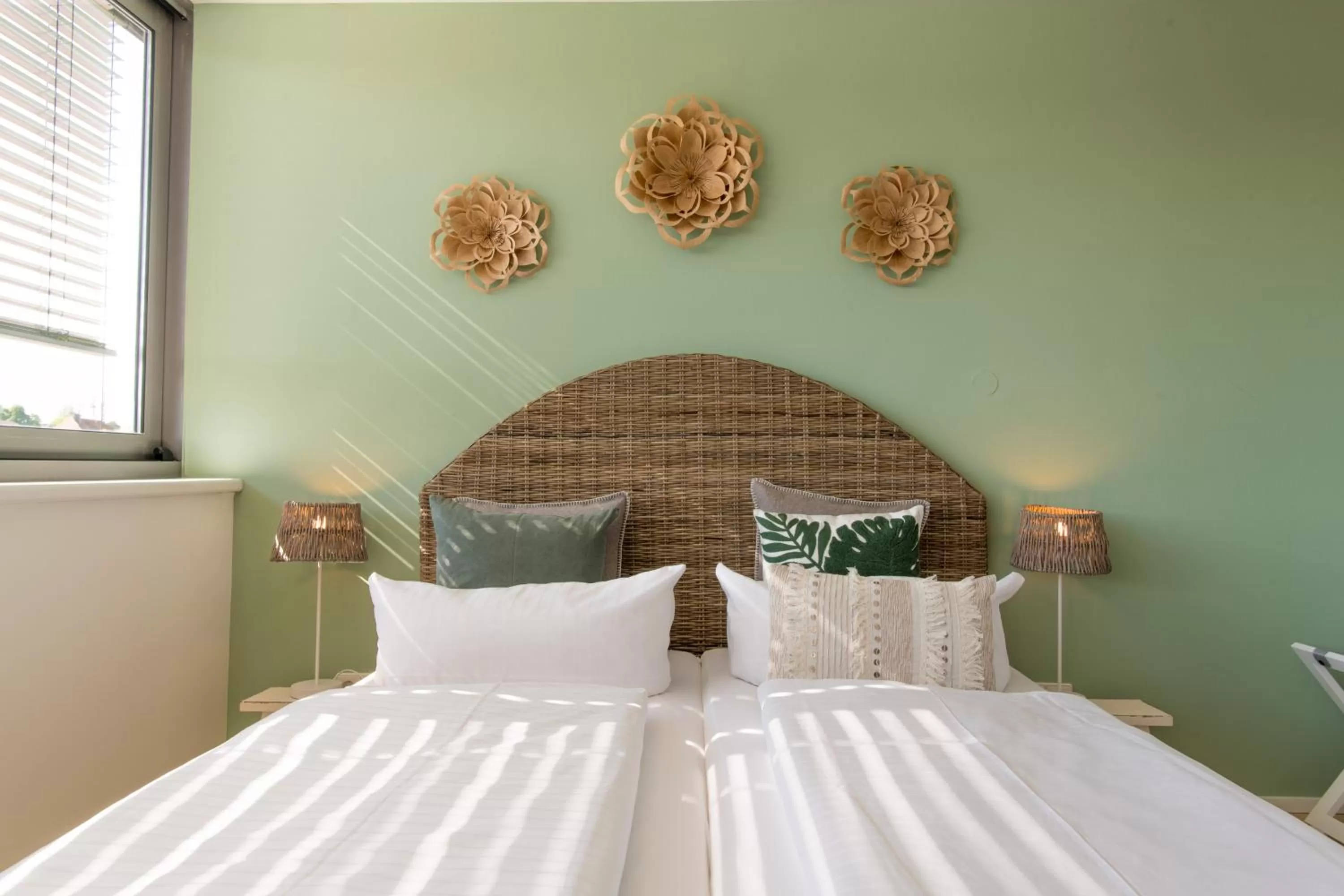 Bed in Ko´Ono Hotel