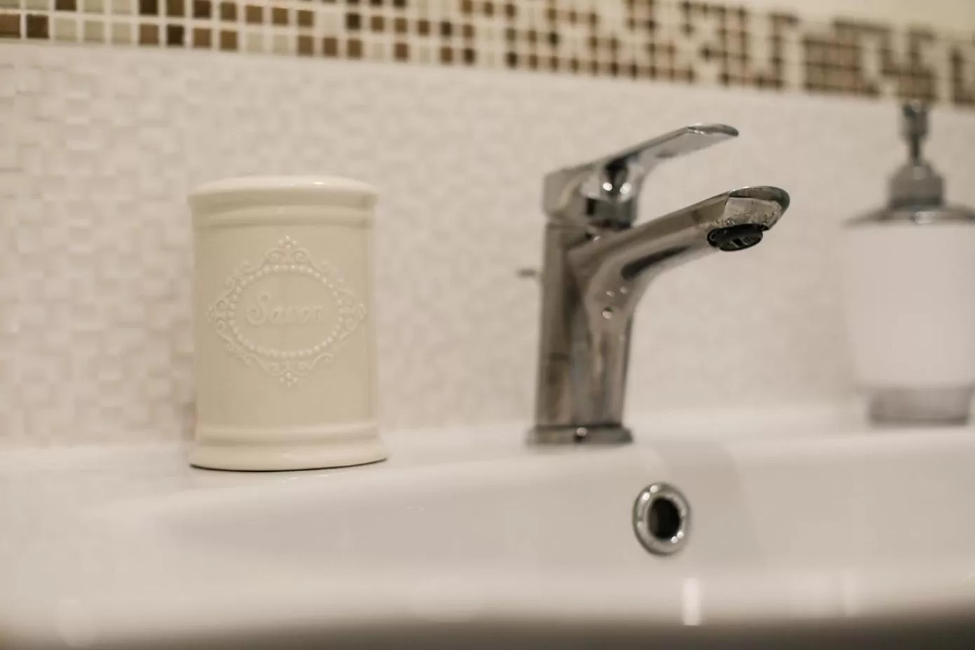 Bathroom in B&B Liolà Patti