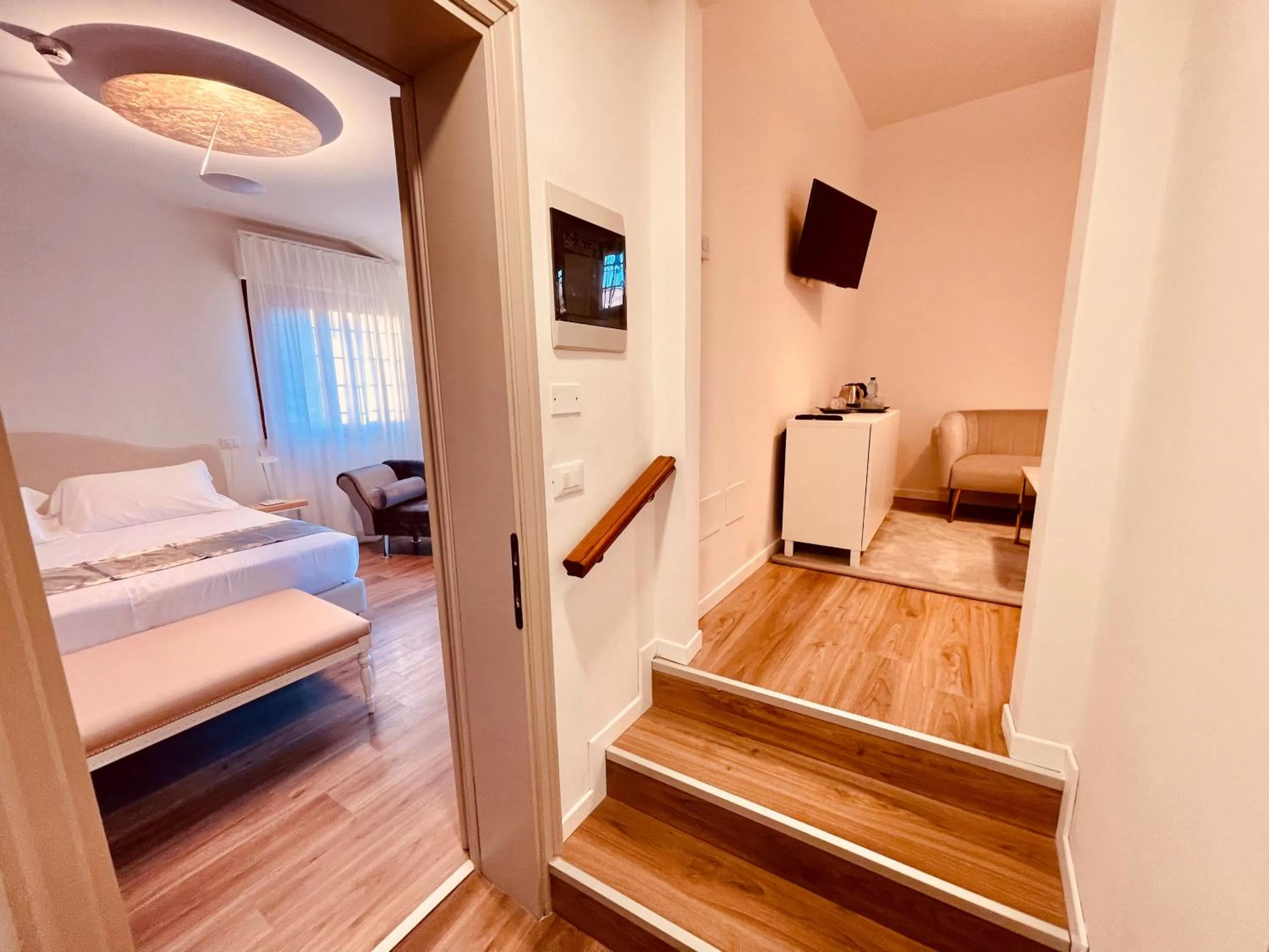 TV and multimedia, Bed in Grand Hotel San Lorenzo