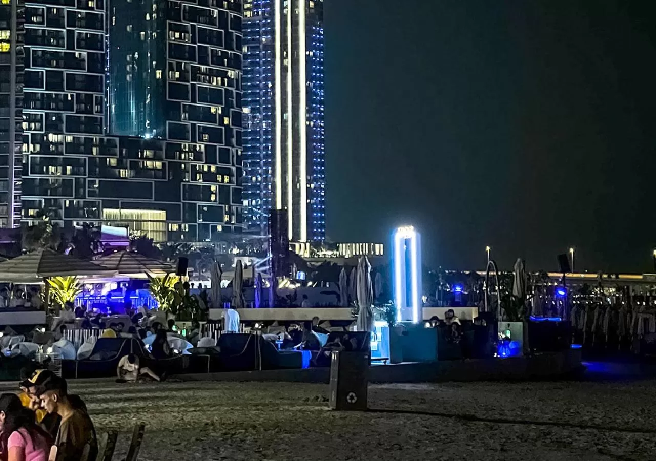 Night in Ramada Hotel, Suites and Apartments by Wyndham Dubai JBR