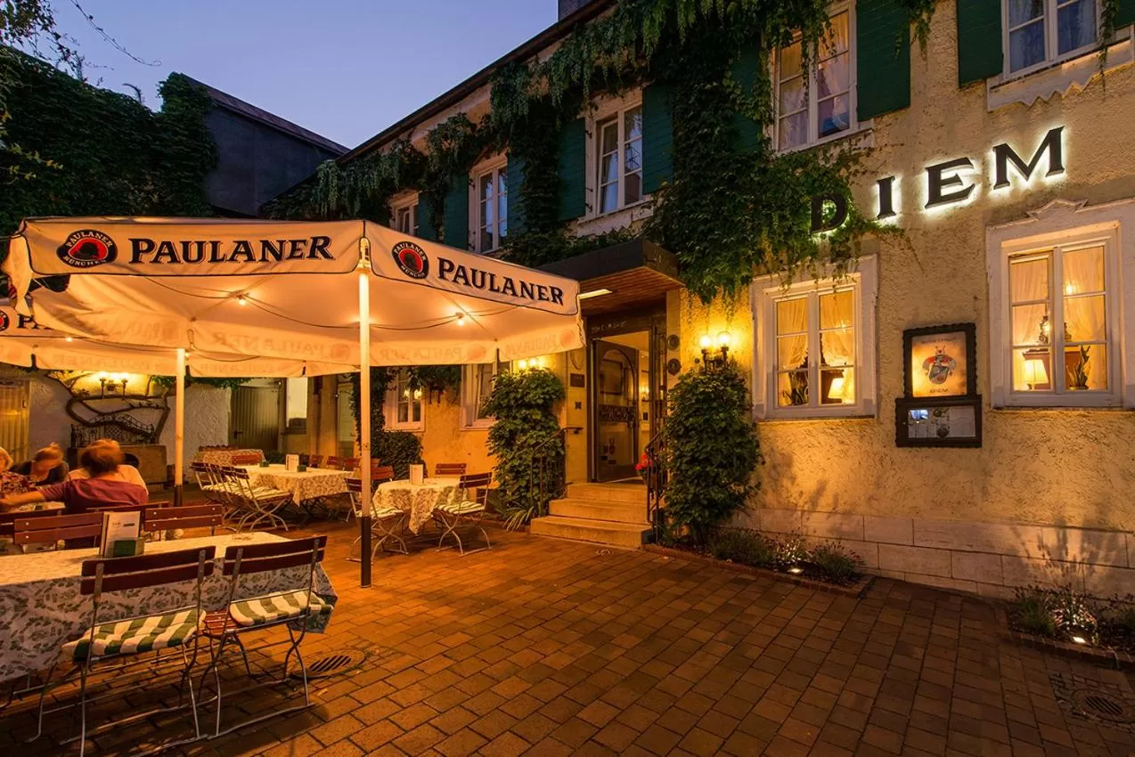 Patio in Gasthof Diem